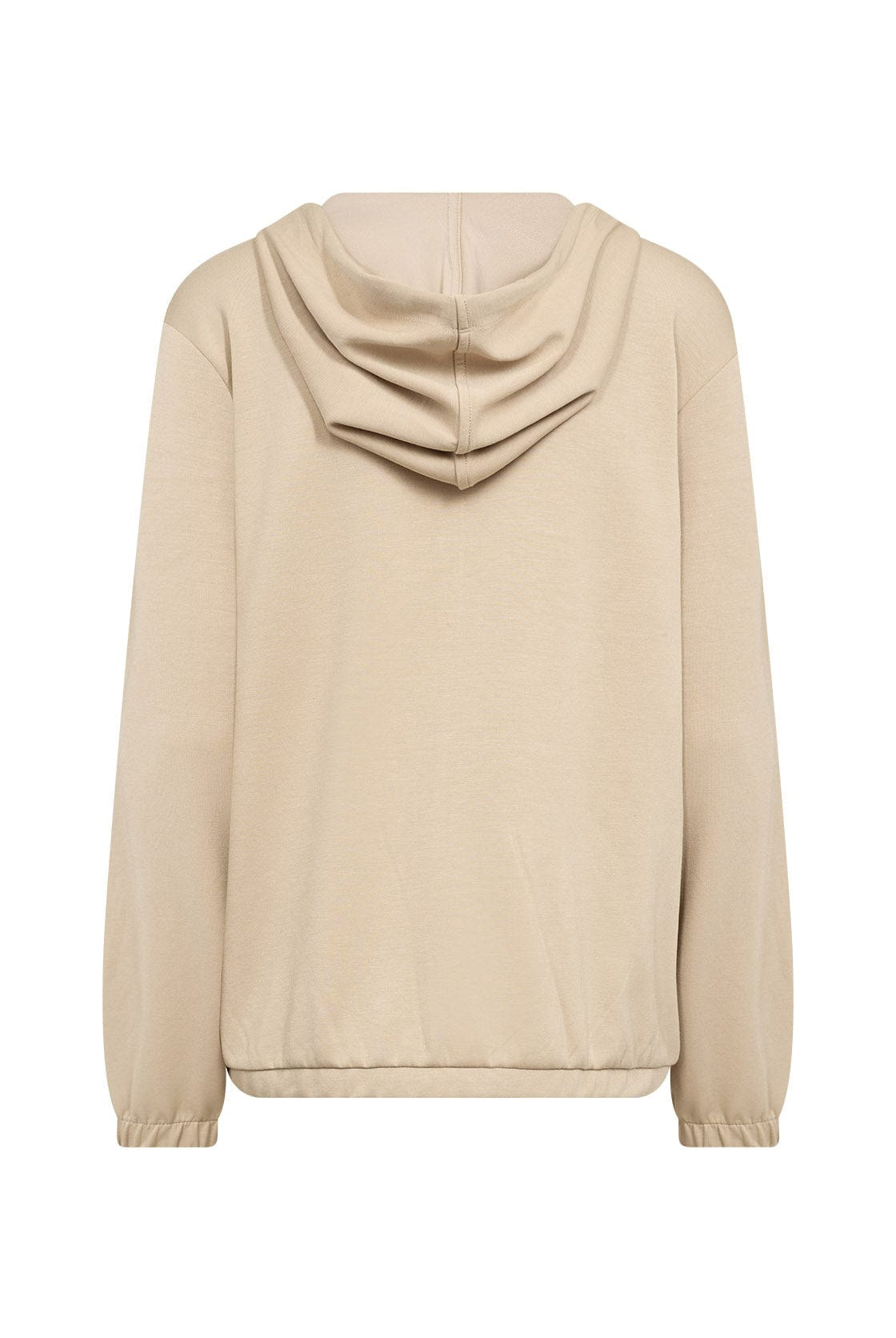 Soya Concept Banu Zip-Up Hoodie - Sand