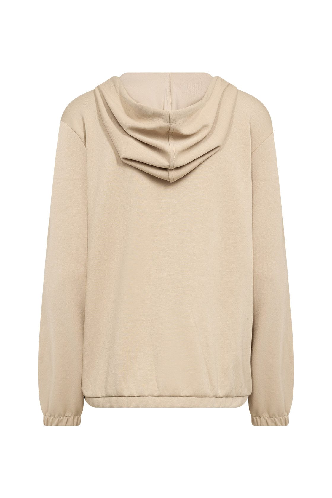 Soya Concept Banu Zip-Up Hoodie - Sand