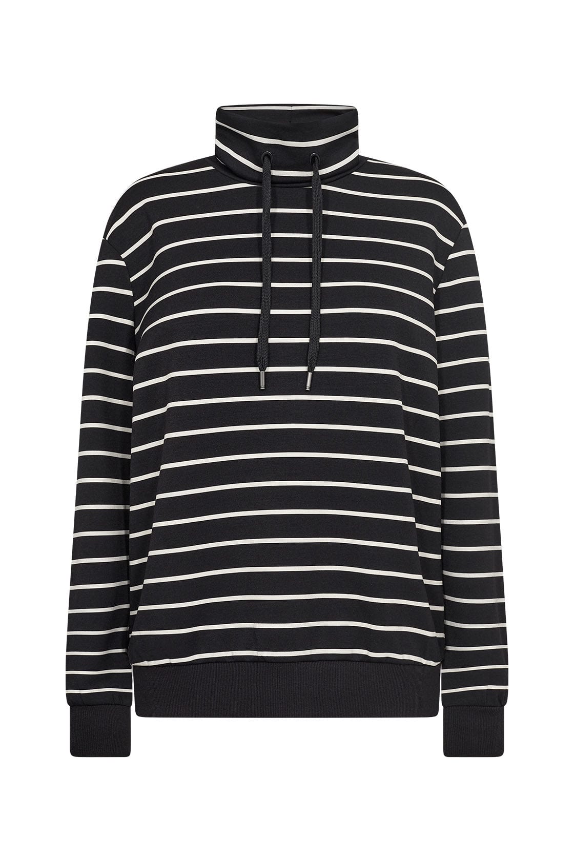 Soya Concept Barni Stripe Sweatshirt - Black Combi