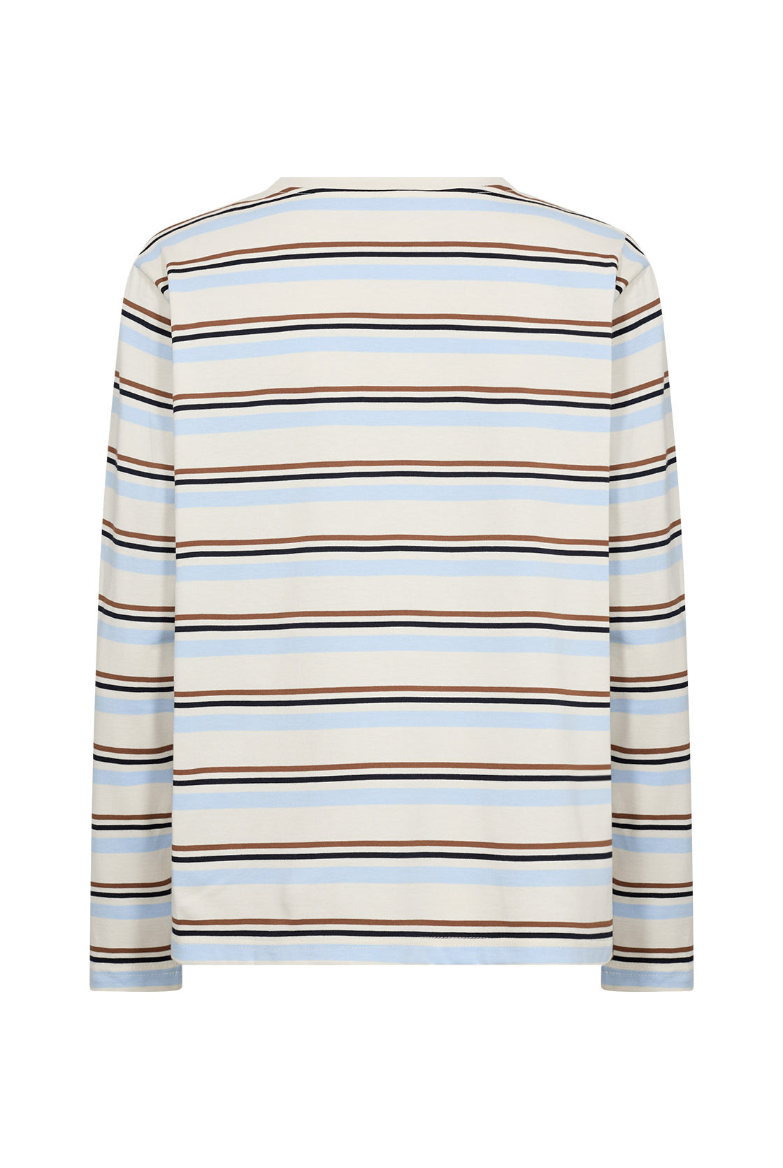 Soya Concept Base Stripe Organic Cotton Jersey Top - Windsurfer Combi
