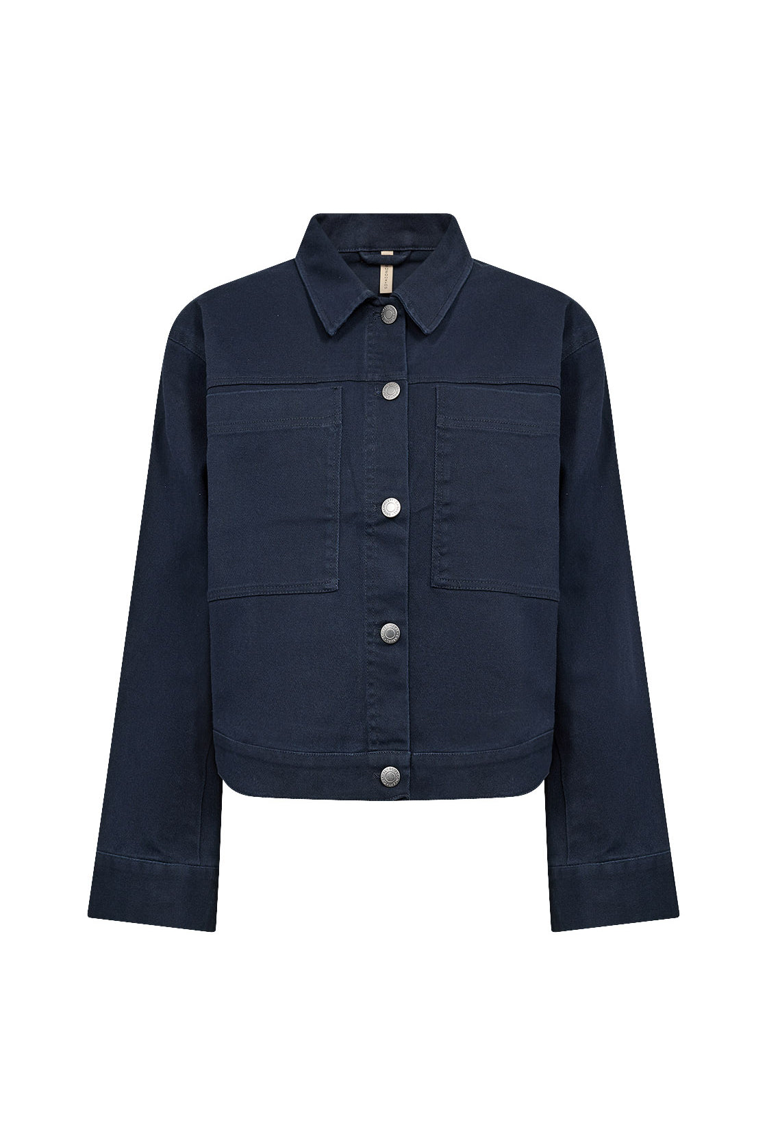Soya Concept Bess Cotton Stretch Jacket - Navy