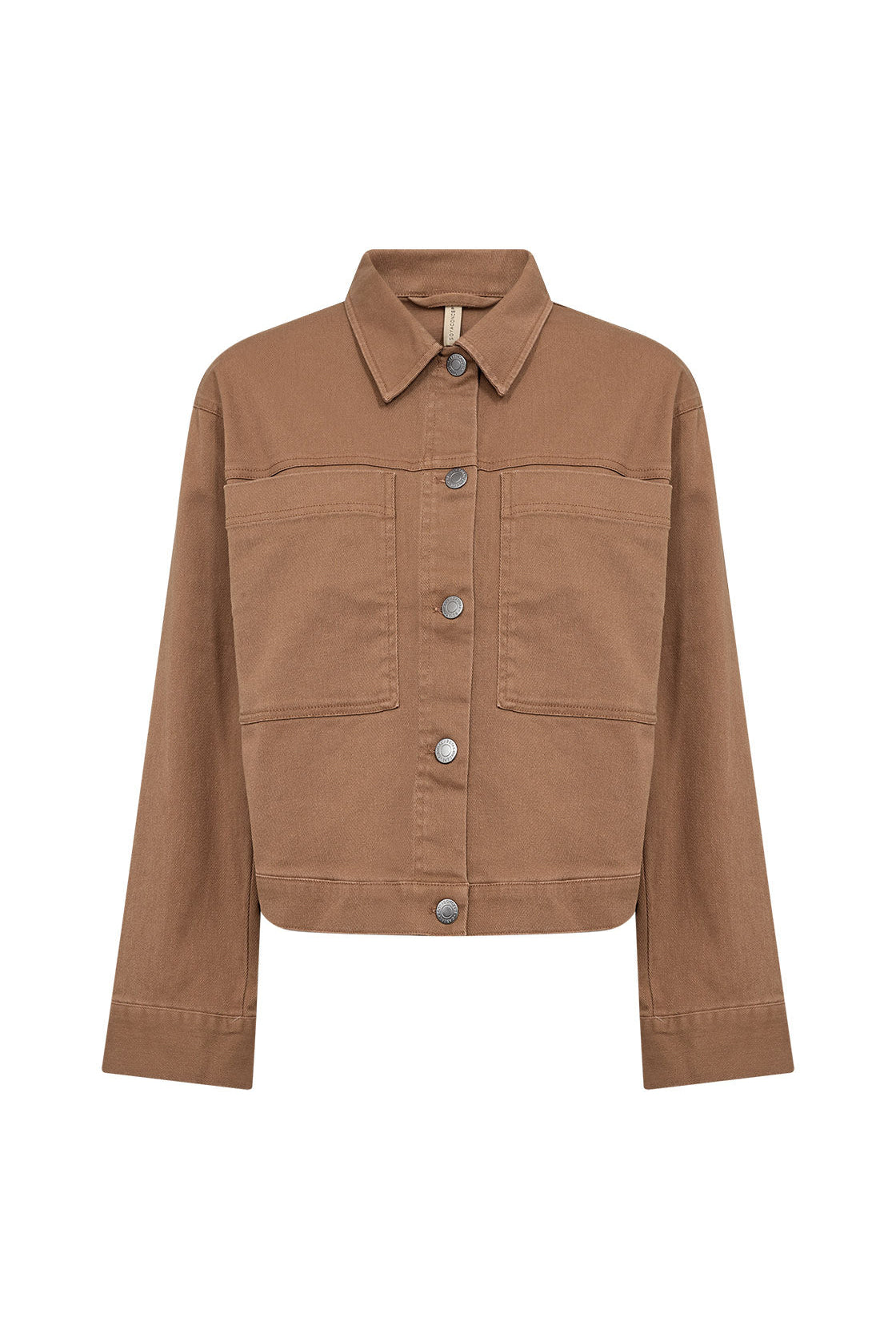 Soya Concept Bess Cotton Stretch Jacket - Toffee