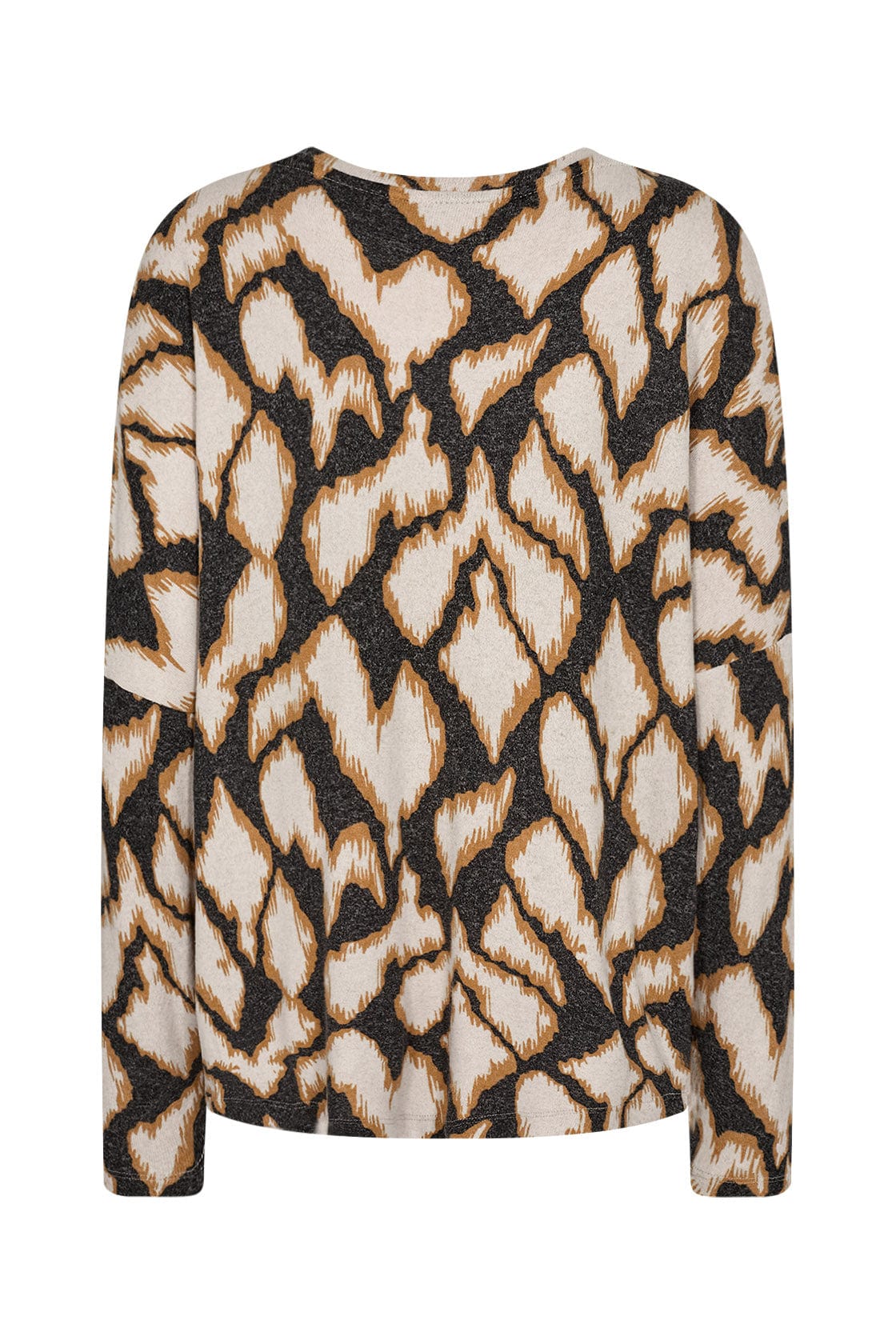 Soya Concept Biara Blouse - Sand Melange Combi