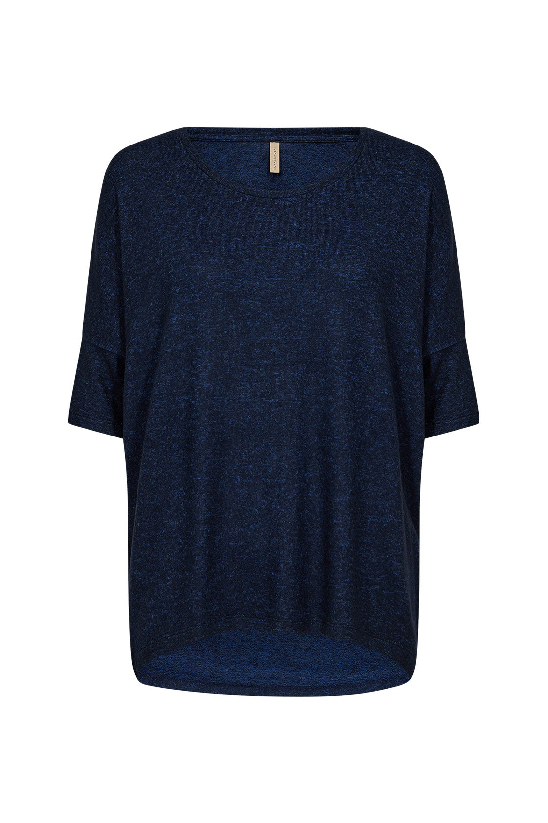 Soya Concept Biara Supersoft Half Sleeve Jumper - Navy Melange