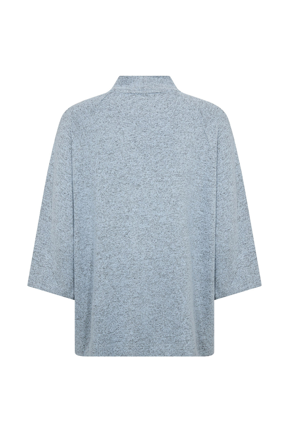 Soya Concept Biara Supersoft High Neck 3/4 Sleeve Jumper - Windsurfer