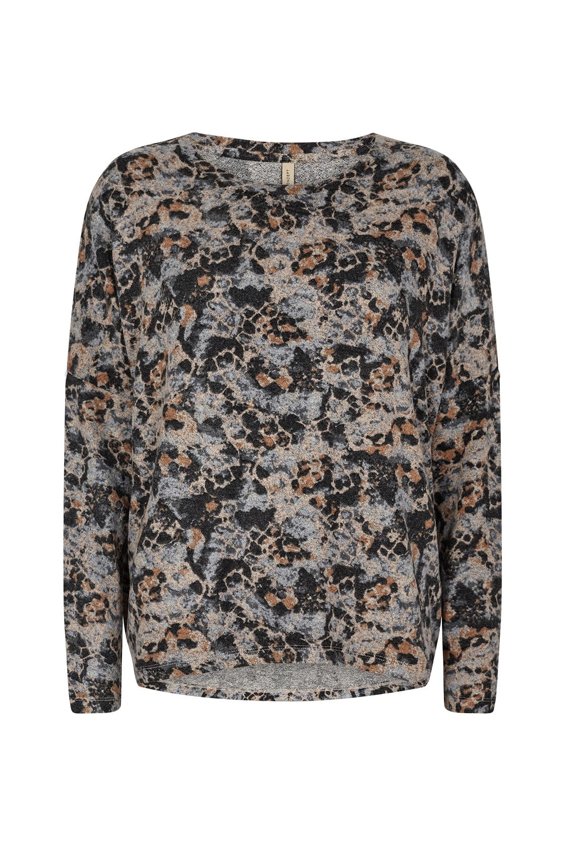 Soya Concept Biara Supersoft Jumper - Black Neutral Combi