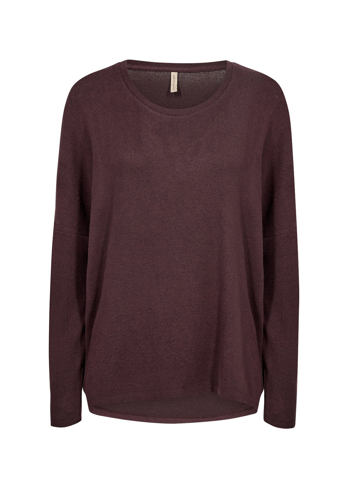 Soya Concept Biara Supersoft Jumper - Chocolate Plum Melange