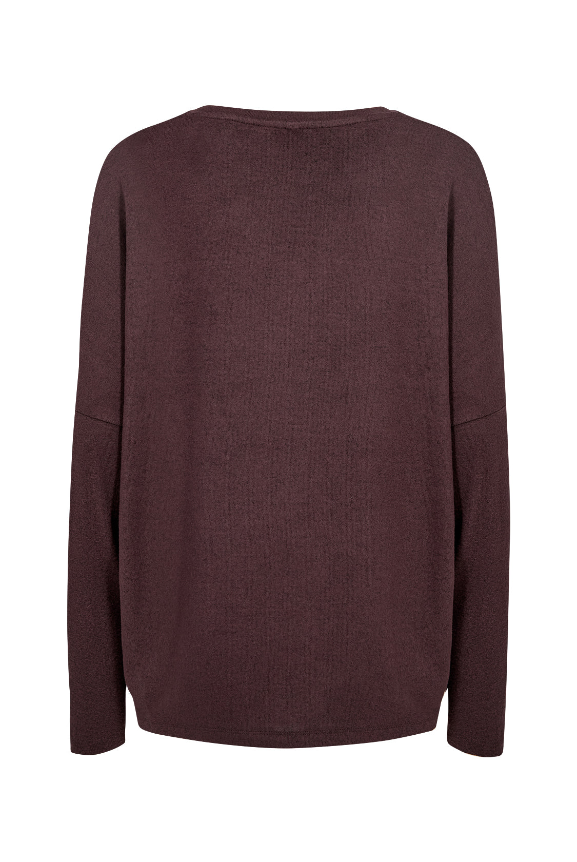 Soya Concept Biara Supersoft Jumper - Chocolate Plum Melange