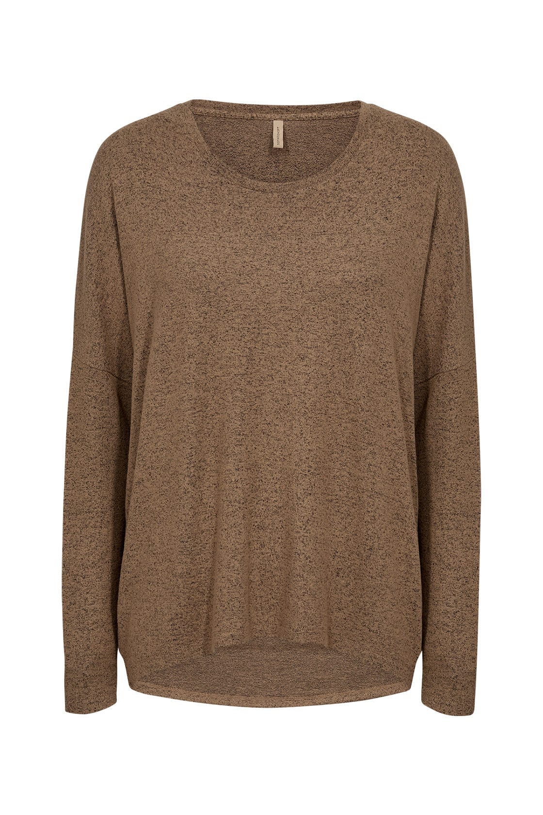 Soya Concept Biara Supersoft Jumper - Desert Brown Melange