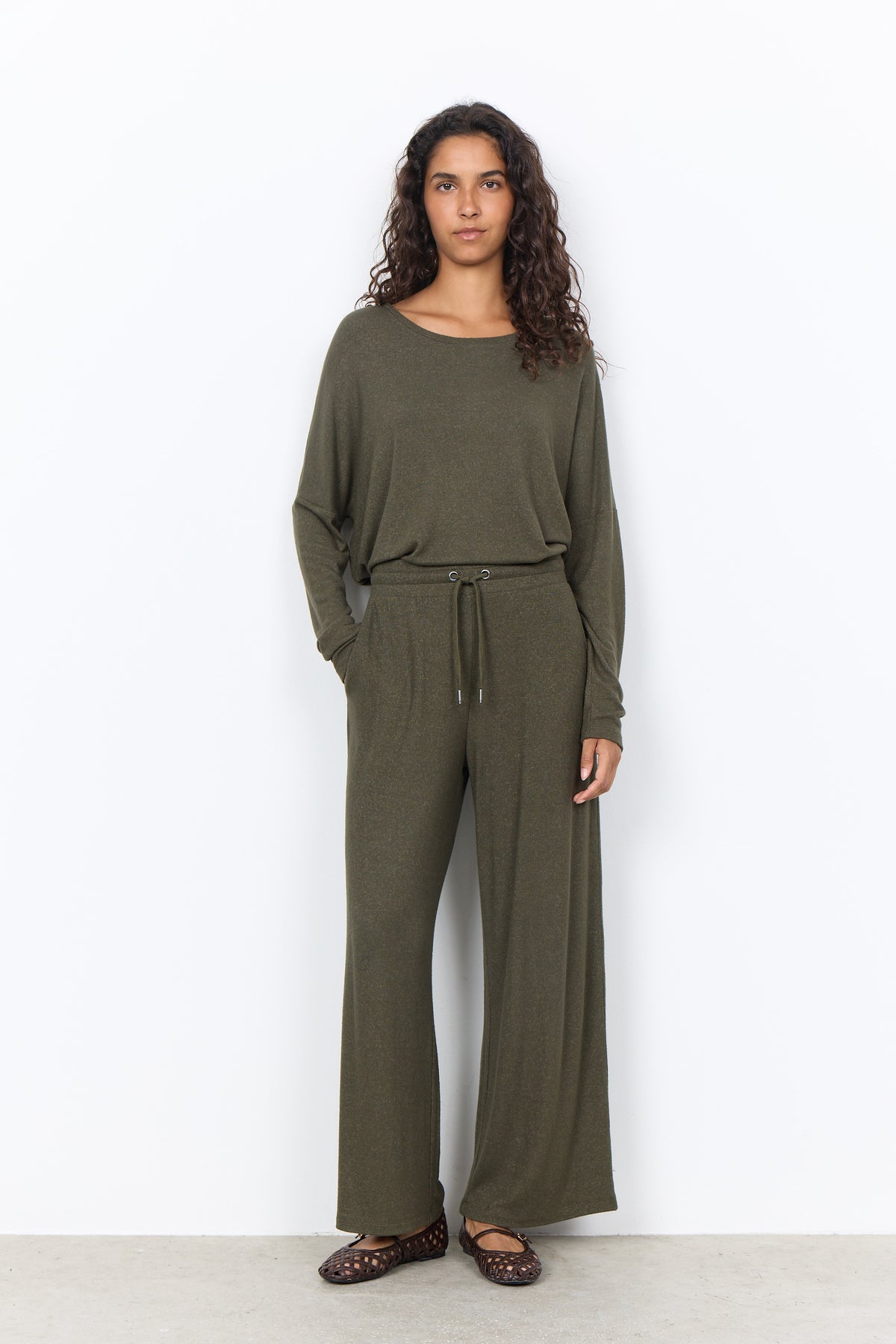 Soya Concept Biara Supersoft Jumper - Forest Night Melange