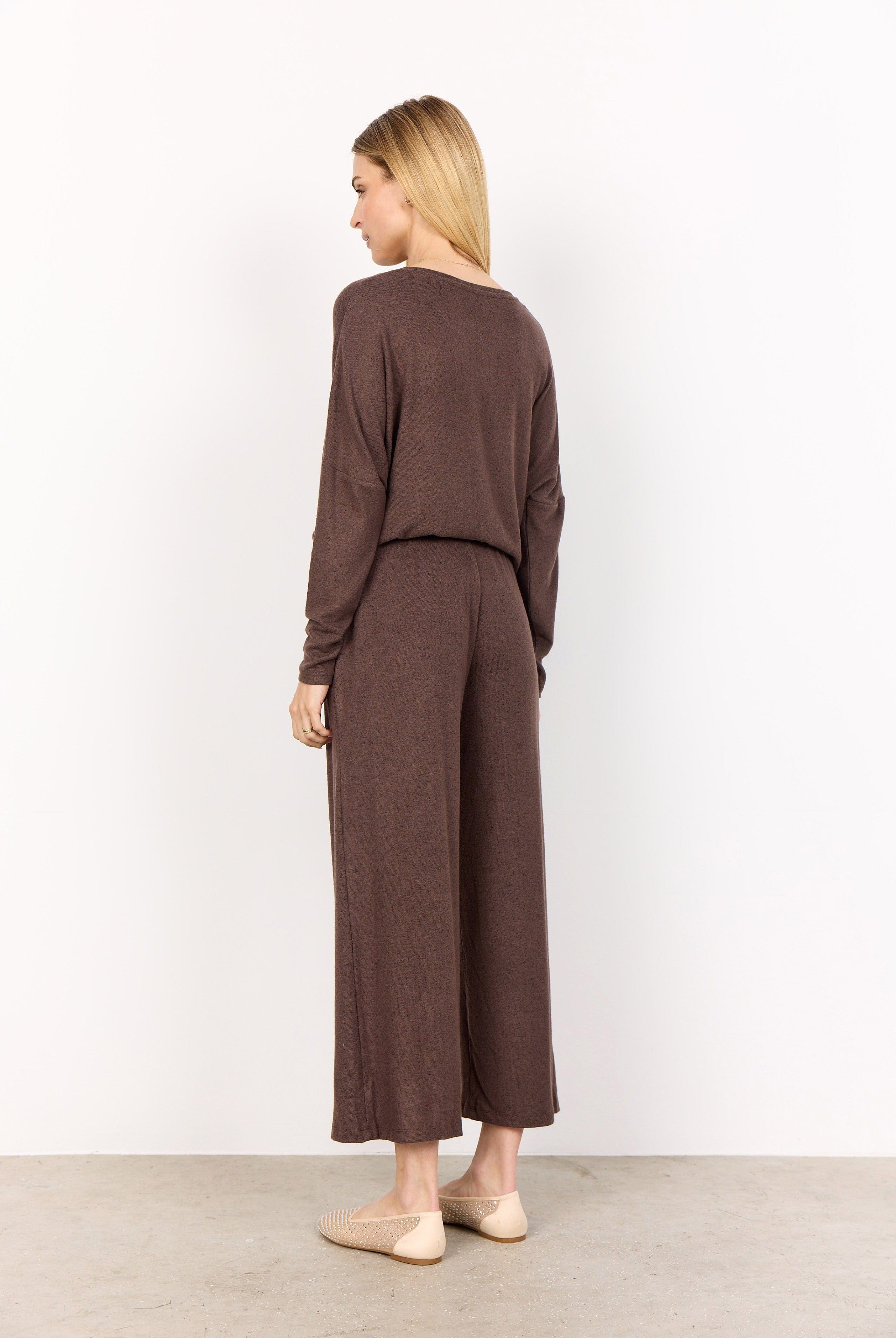 Soya Concept Biara Supersoft Jumper - Hot Fudge Melange