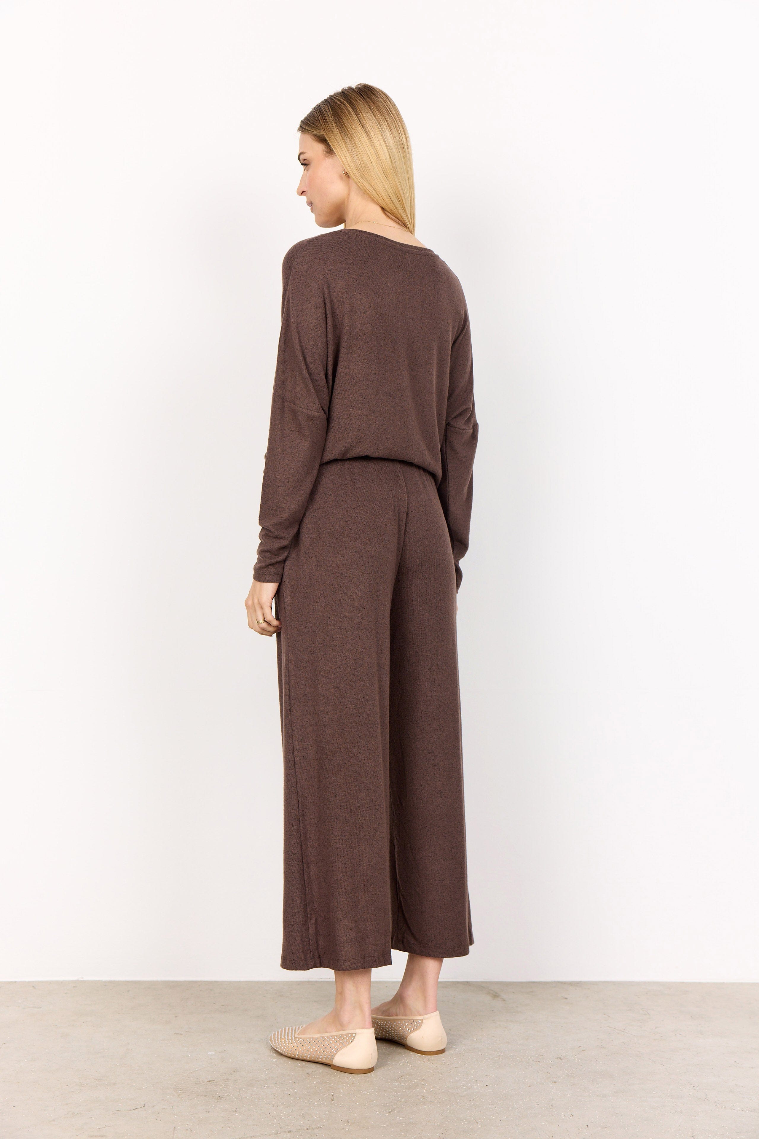 Soya Concept Biara Supersoft Jumper - Hot Fudge Melange