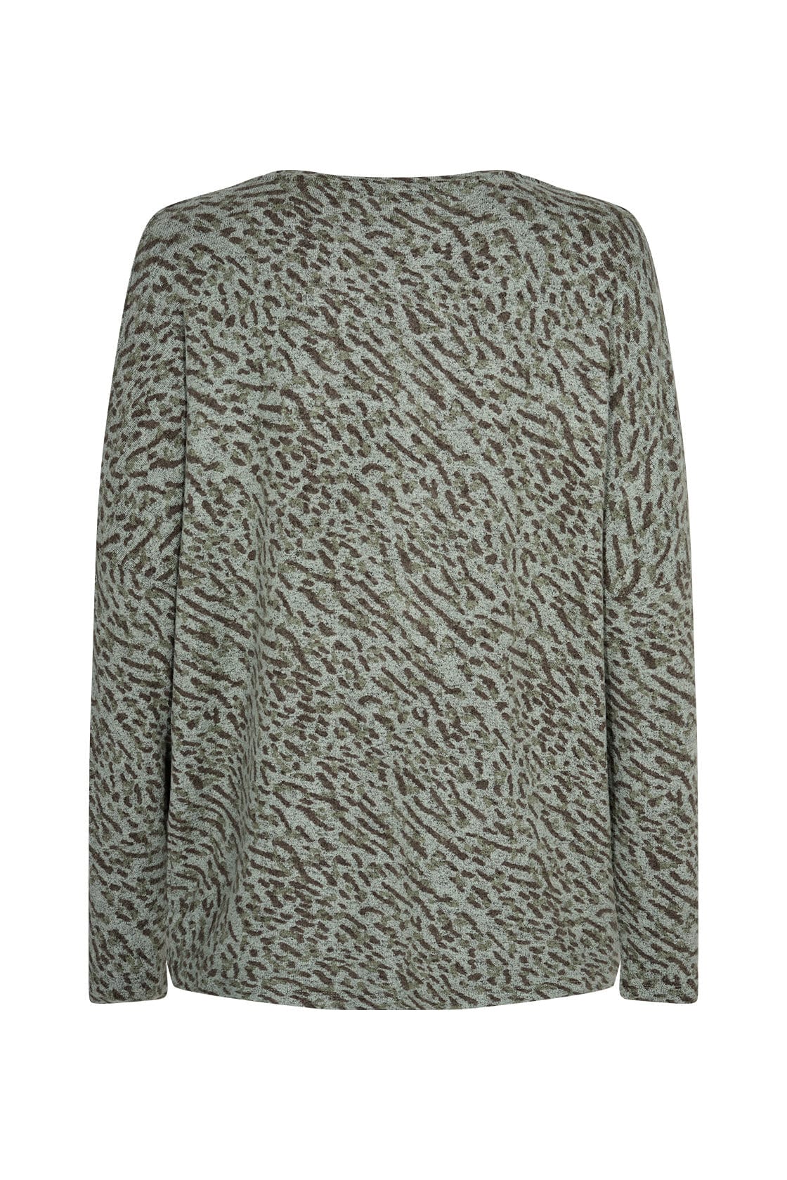 Soya Concept Biara Supersoft Jumper - Moss Green Combi