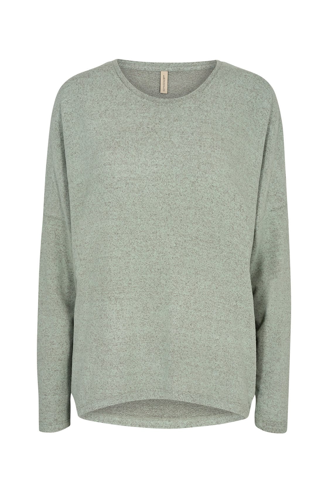 Soya Concept Biara Supersoft Jumper - Moss Green Melange