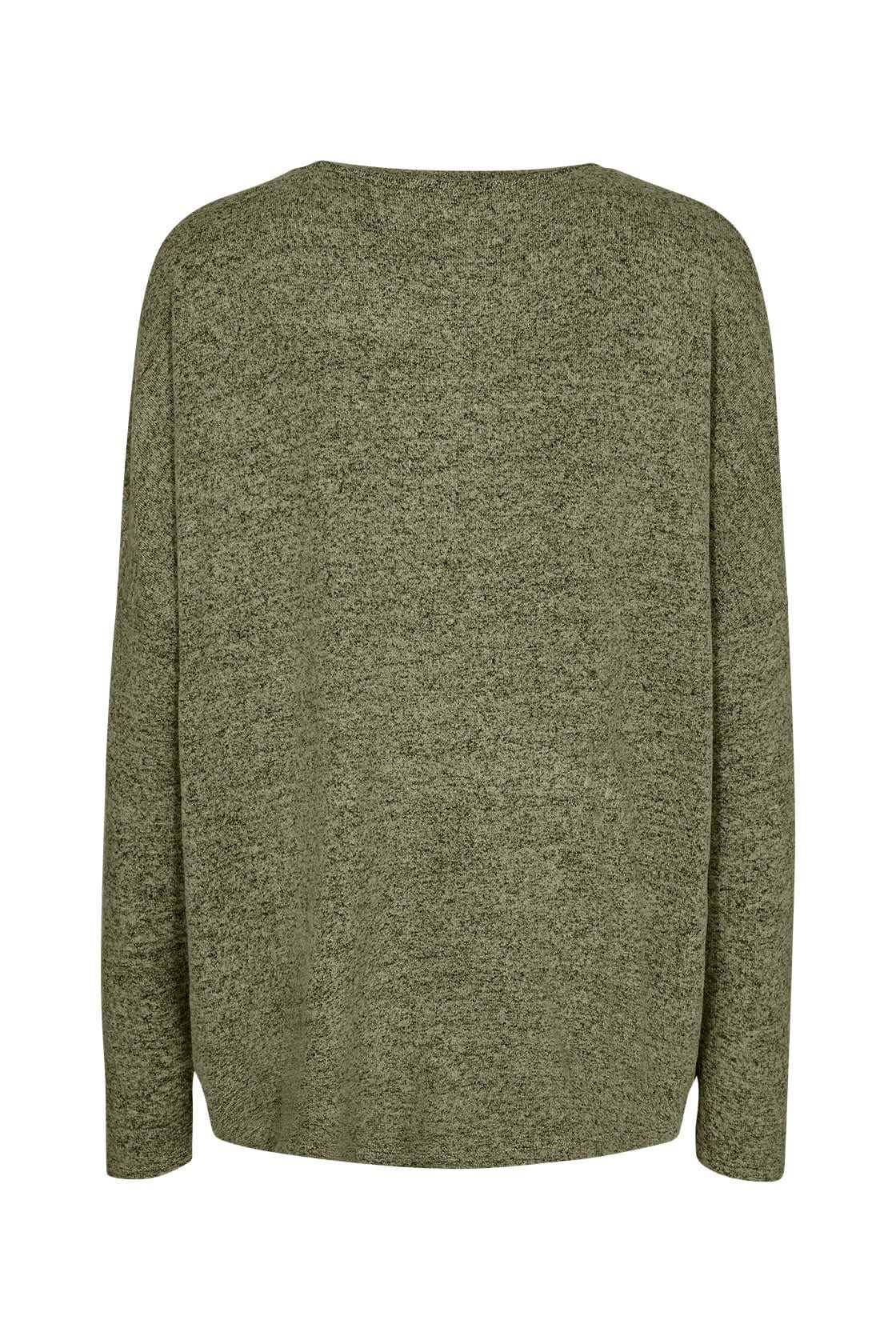 Soya Concept Biara Supersoft Jumper - Oil Green Melange