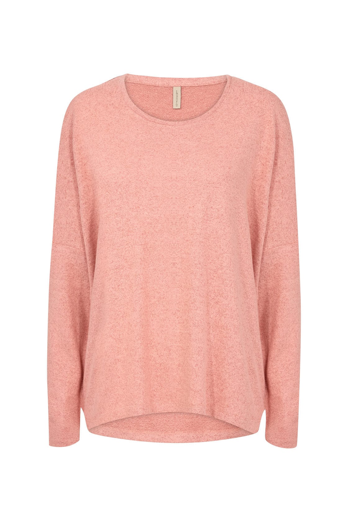 Soya Concept Biara Supersoft Jumper - Peach Pink Melange