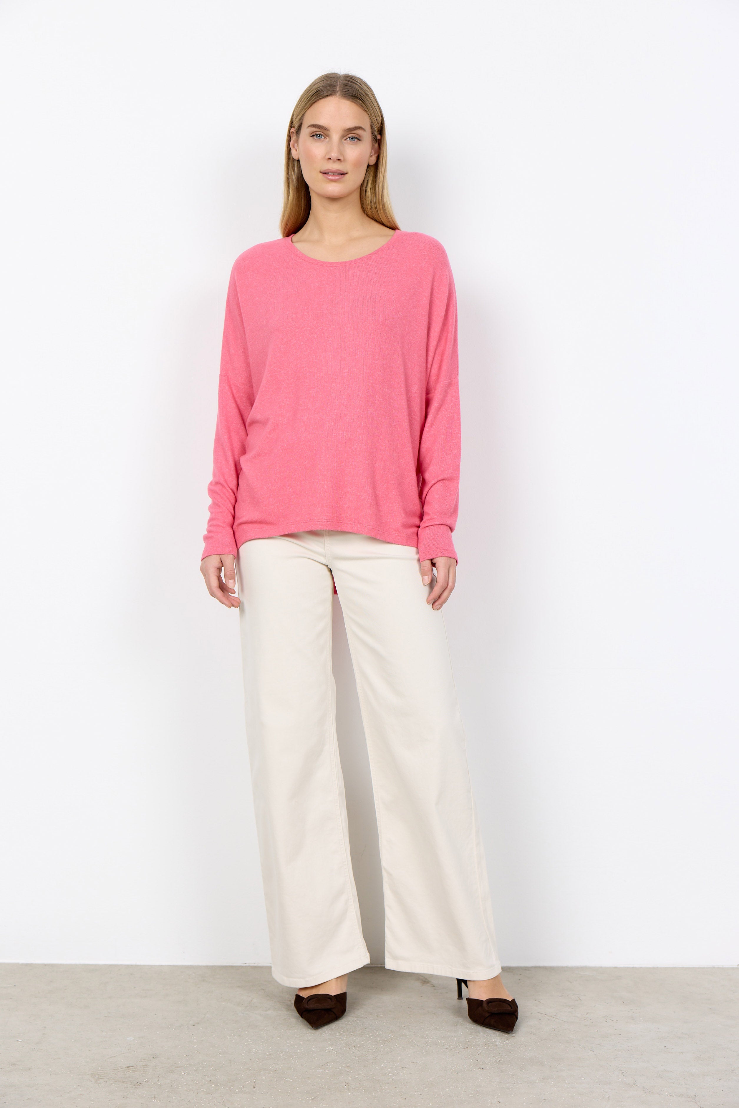 Soya Concept Biara Supersoft Jumper - Rapture Rose Melange