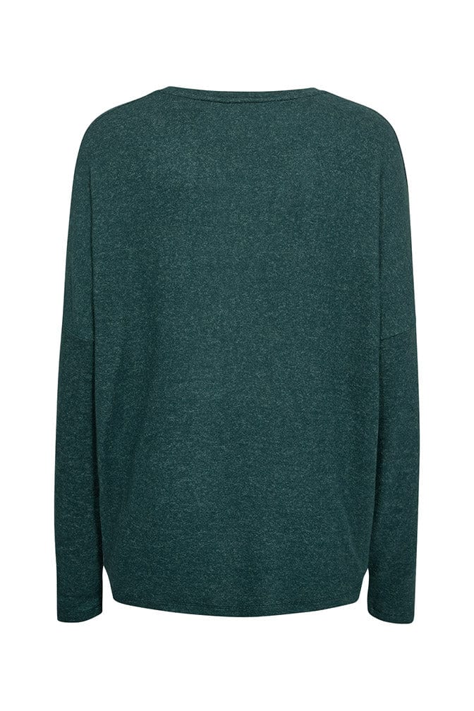 Soya Concept Biara Supersoft Jumper - Shady Green Melange