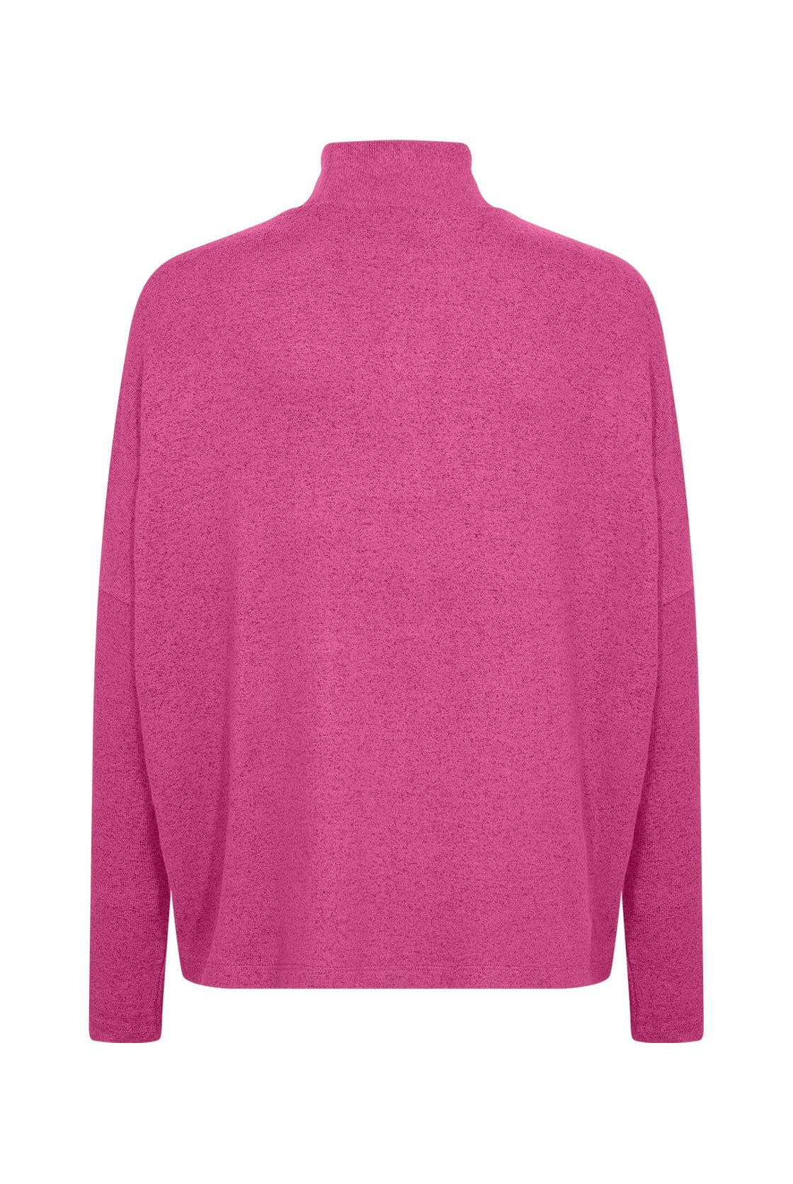 Soya Concept Biara Supersoft Turtle Neck Jumper - Fuchsia Melange