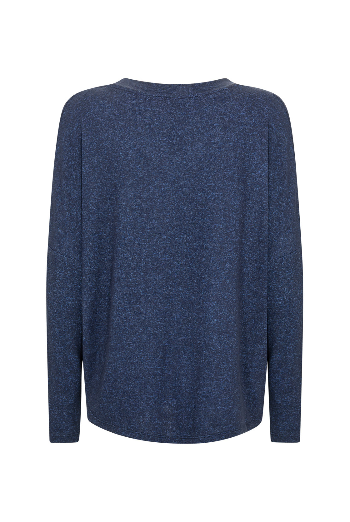 Soya Concept Biara Supersoft V-Neck Jumper - Navy Melange