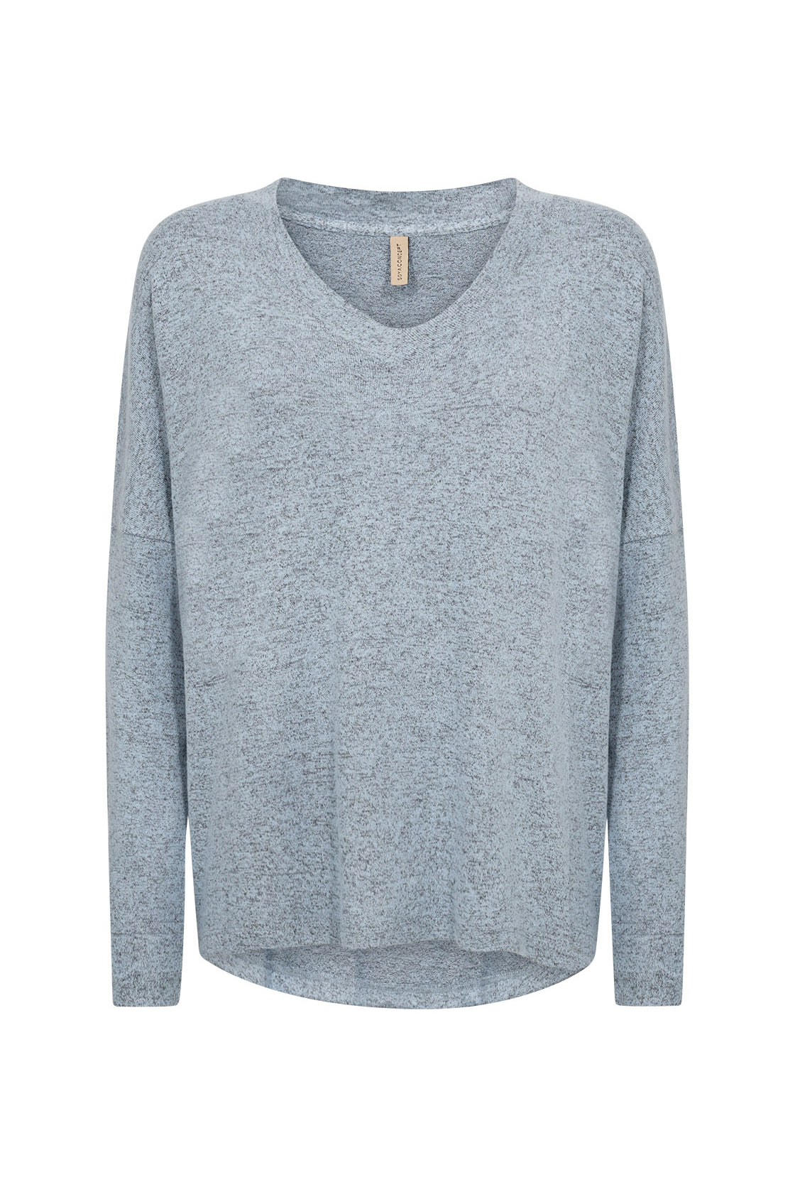 Soya Concept Biara Supersoft V-Neck Jumper - Windsurfer