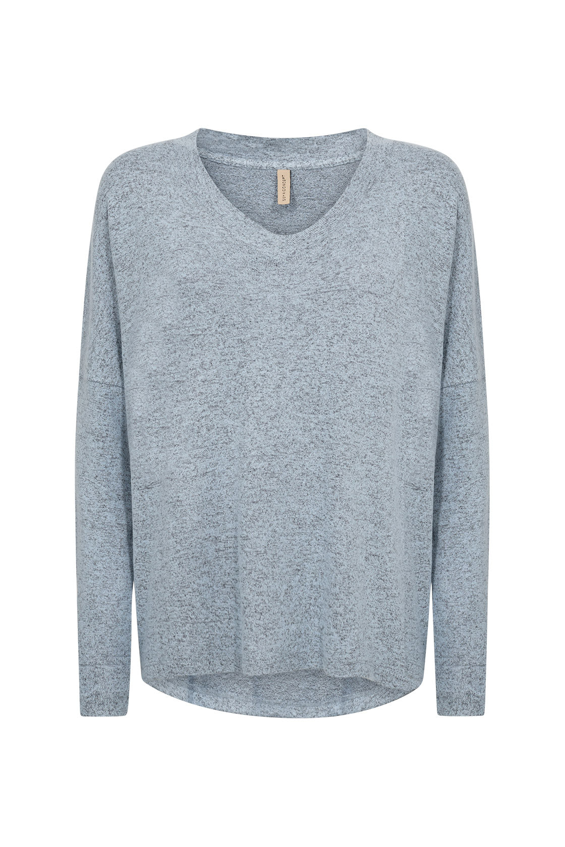 Soya Concept Biara Supersoft V-Neck Jumper - Windsurfer