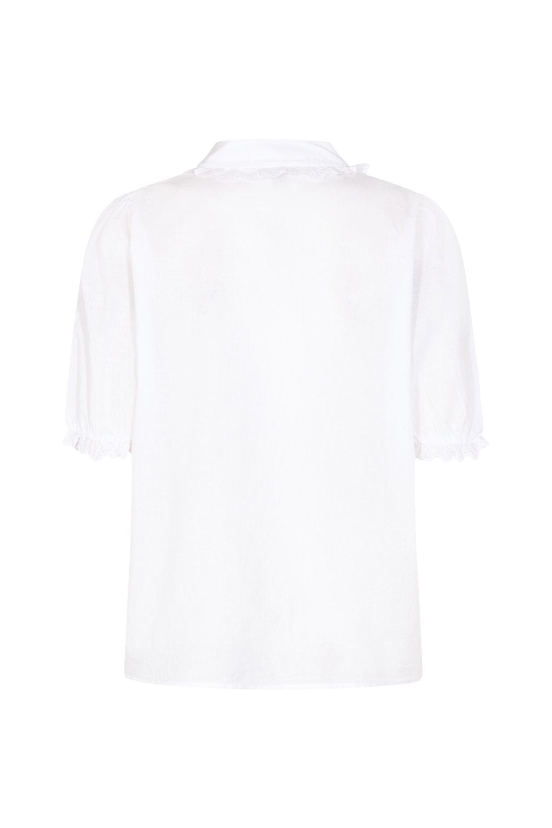 Soya Concept Caliste Frill Detail Shirt - White