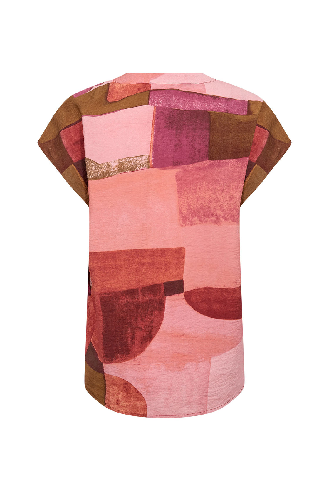 Soya Concept Catania Printed Blouse - Rapture Rose Combi