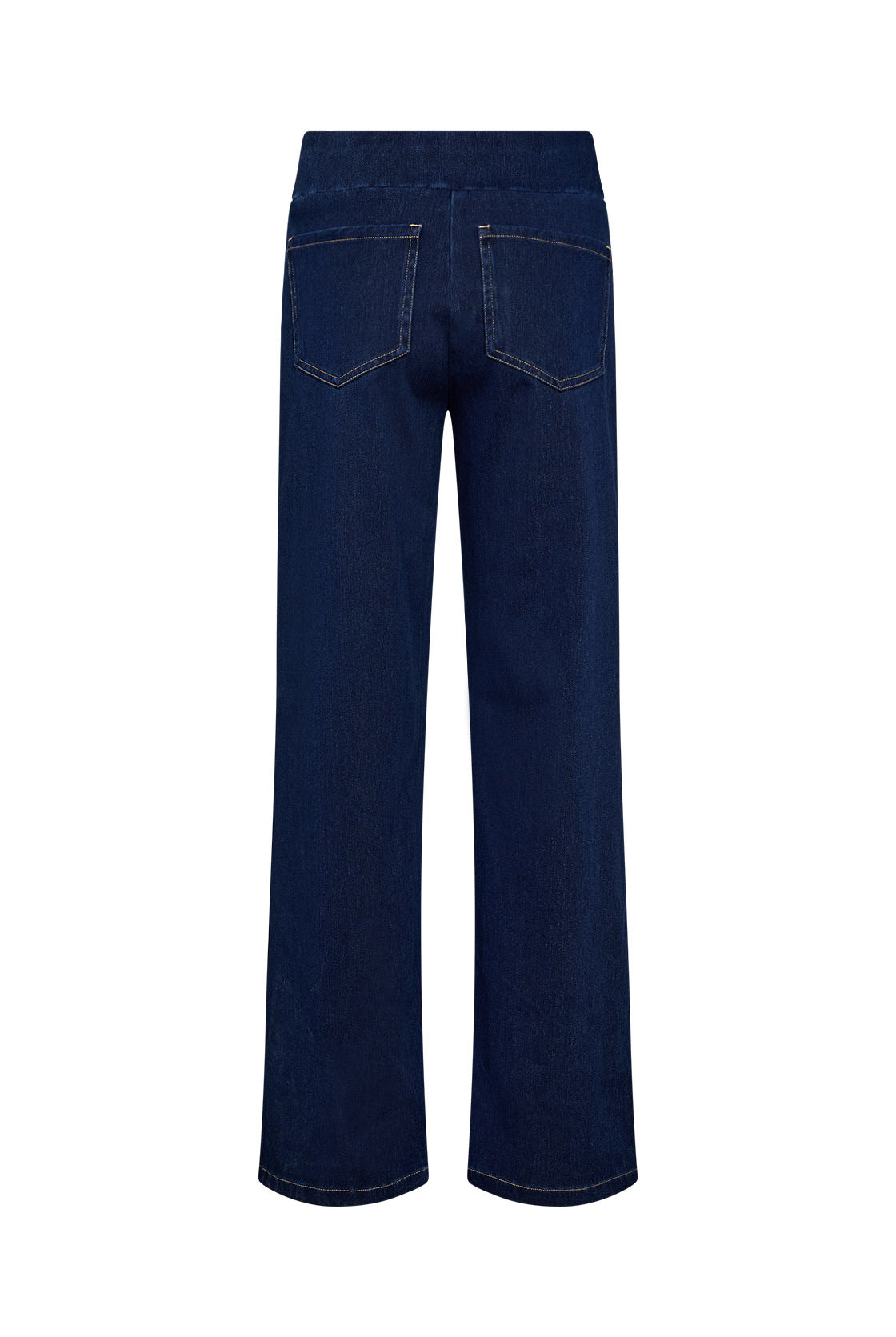 Soya Concept Chandra Stretch Pull On Jeans - Dark Blue Denim