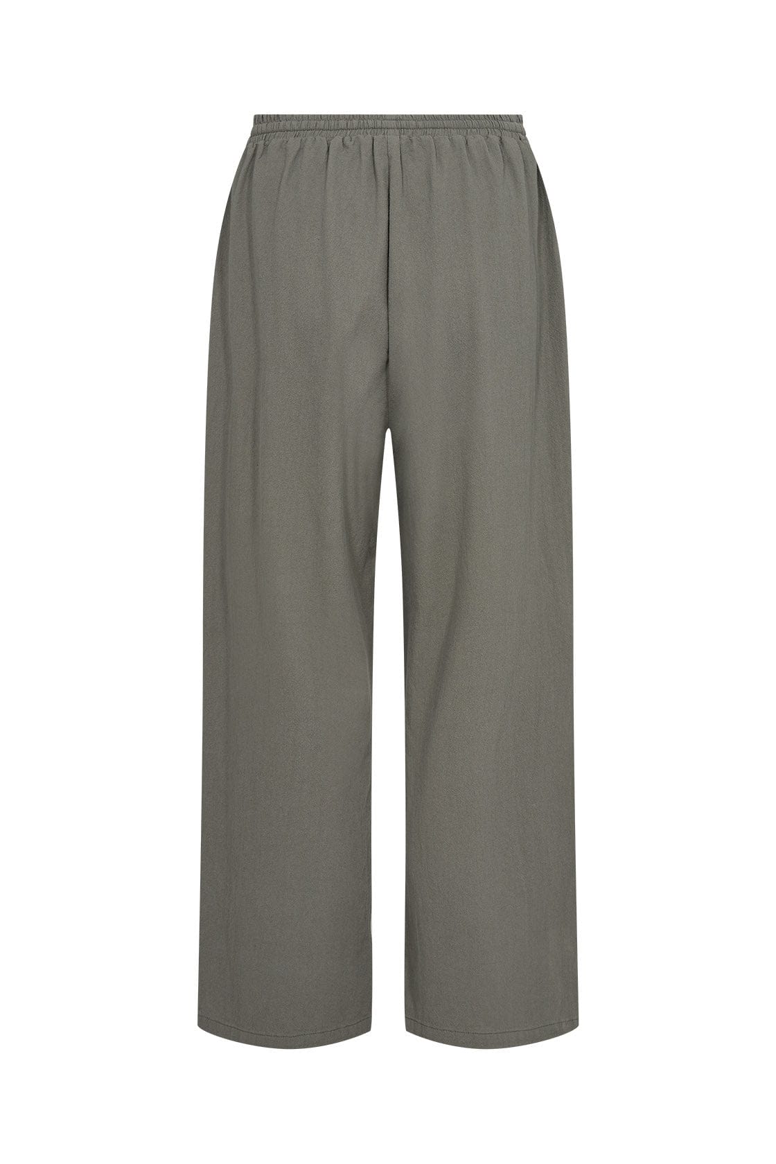 Soya Concept Cissie Cotton Trousers - Misty Green