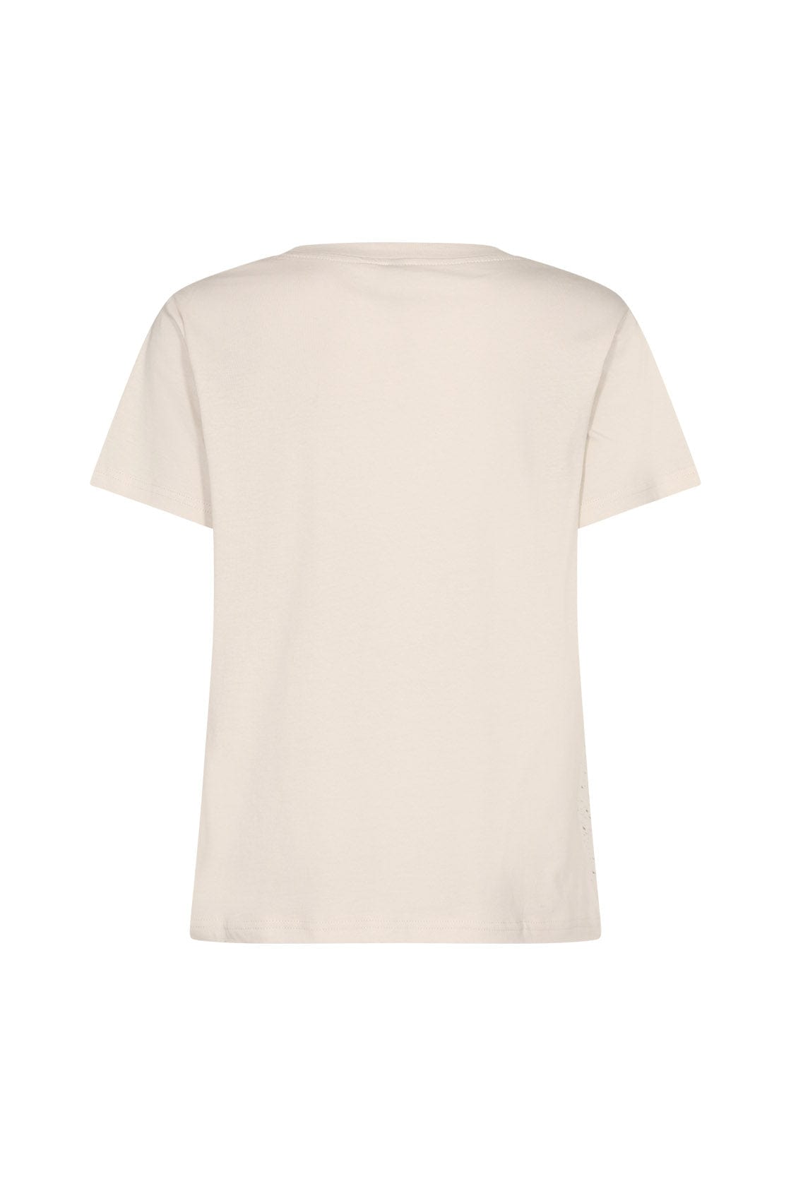 Soya Concept Derby Print Detail T-Shirt - Coral Haze