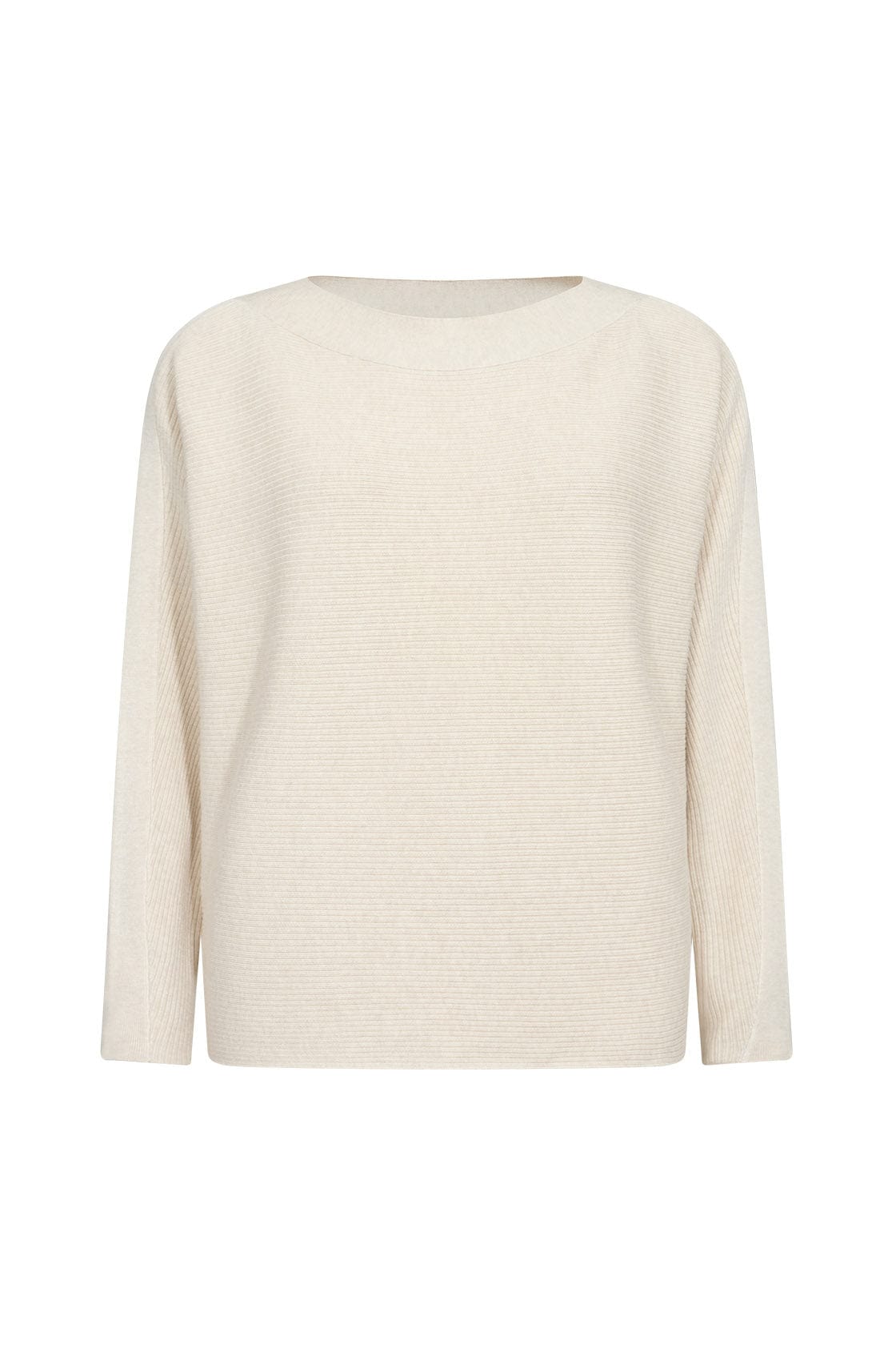 Soya Concept Dollie Knitted Jumper - Cream Melange