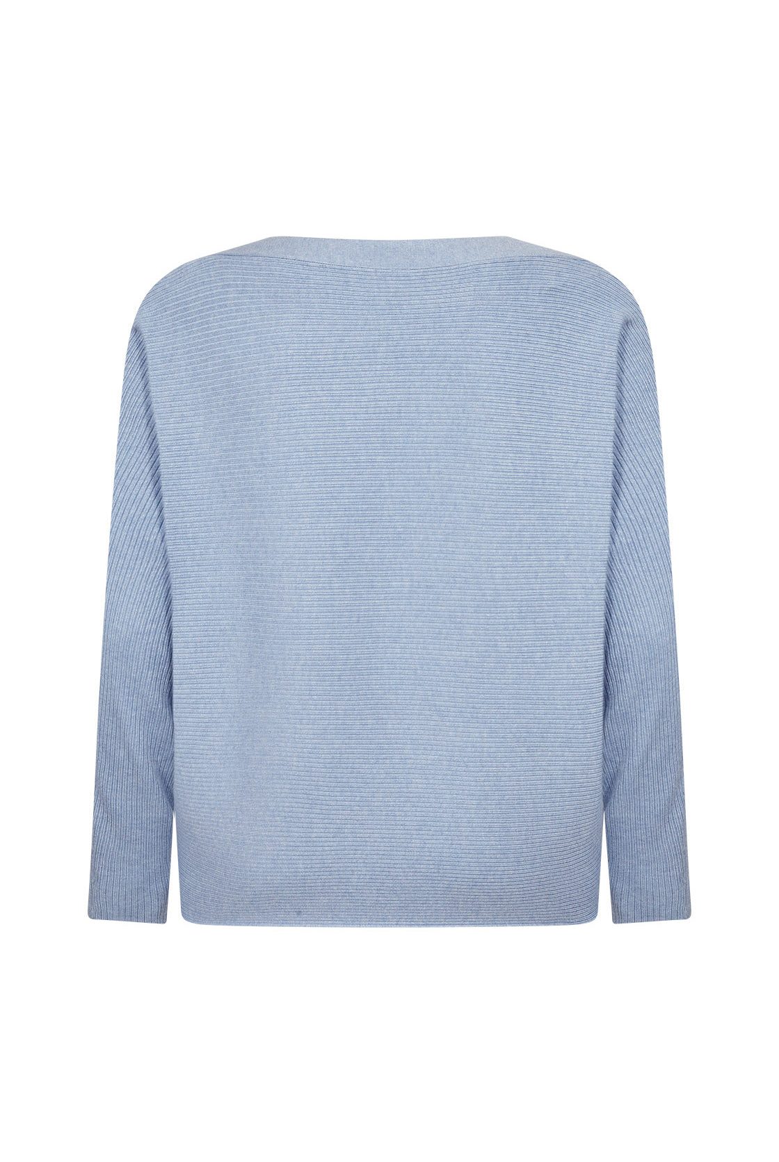 Soya Concept Dollie Knitted Rib Jumper - Windsurfer
