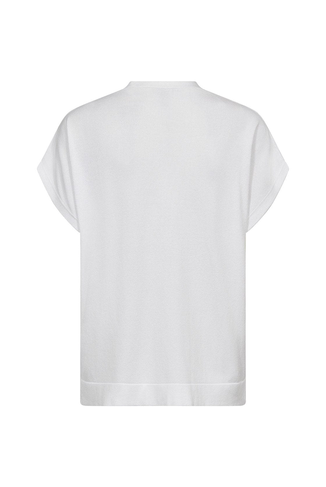 Soya Concept Dollie Knitted T-Shirt - White