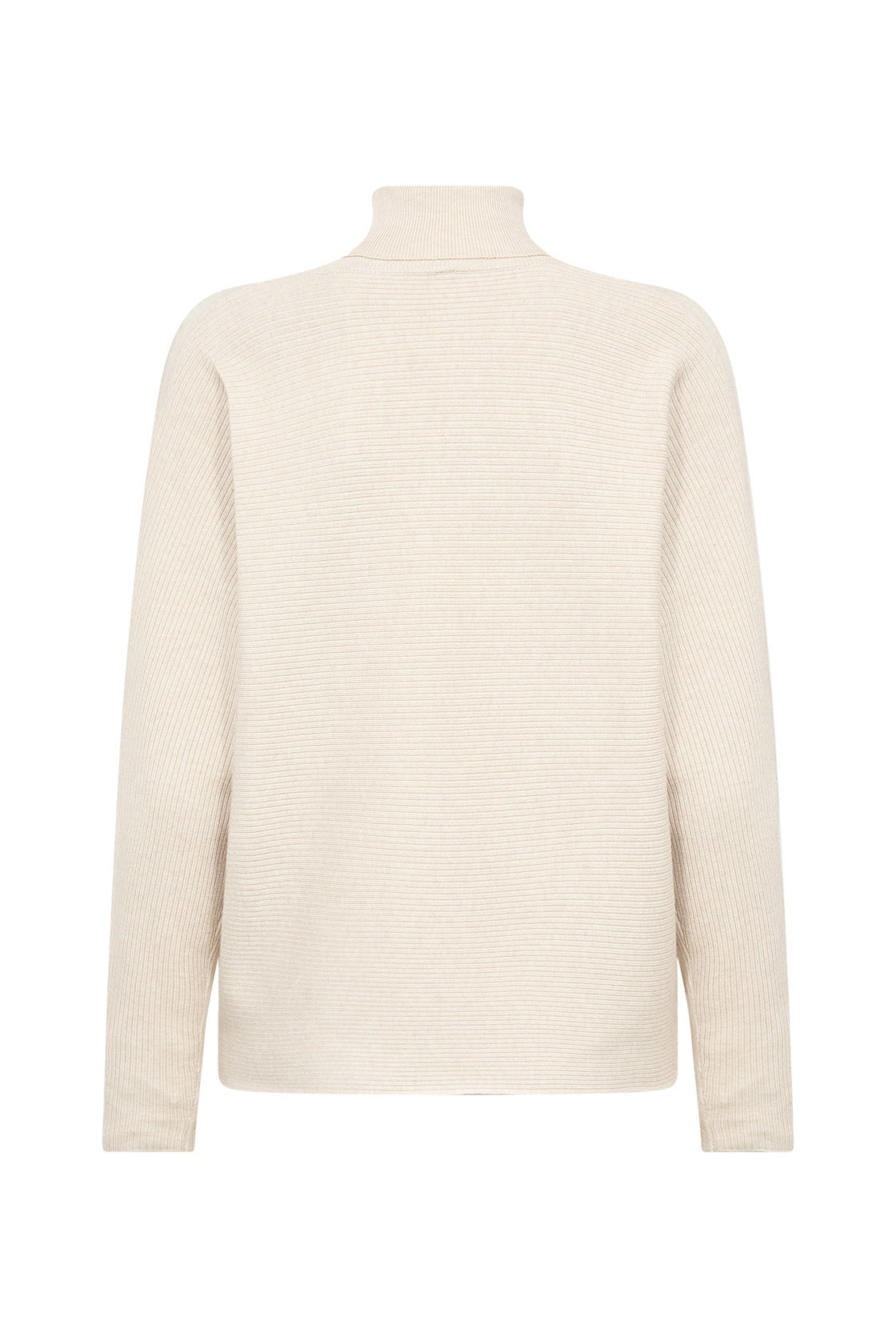 Soya Concept Dollie Roll Neck Jumper - Cream Melange