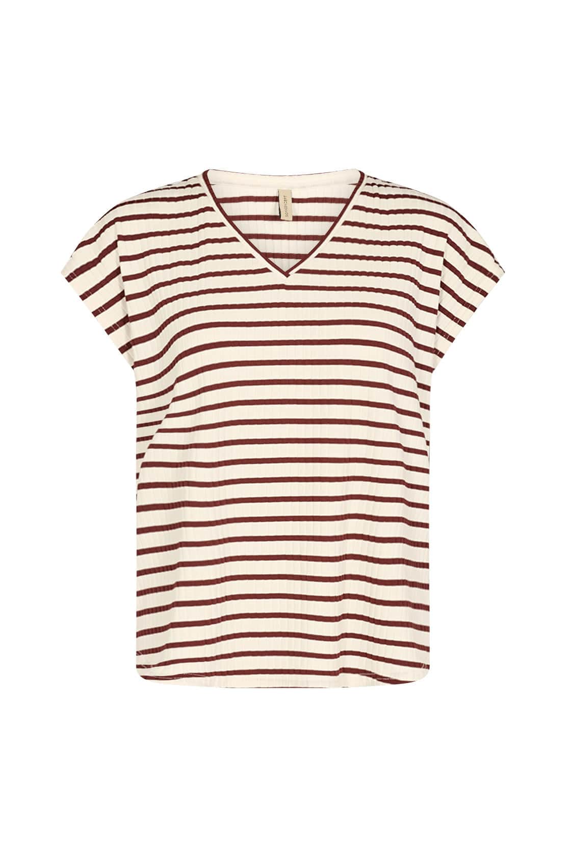 Soya Concept Ejda T-Shirt - Wine Combi