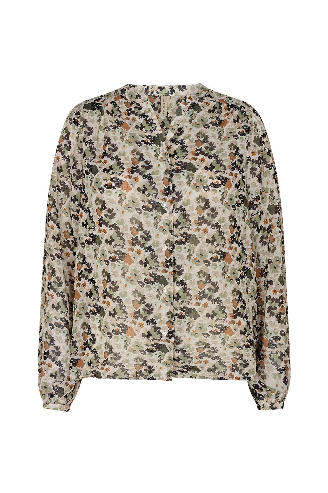 Soya Concept Elisa Shirt - Oil Green Combi