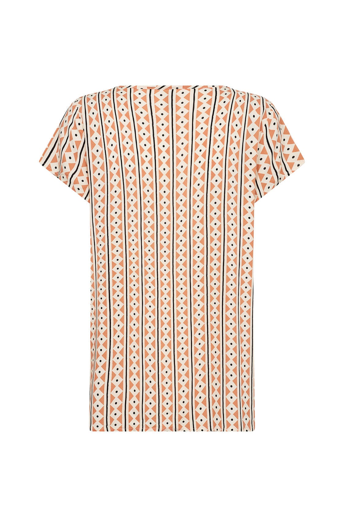 Soya Concept Elsia Printed Top - Papaya Combi