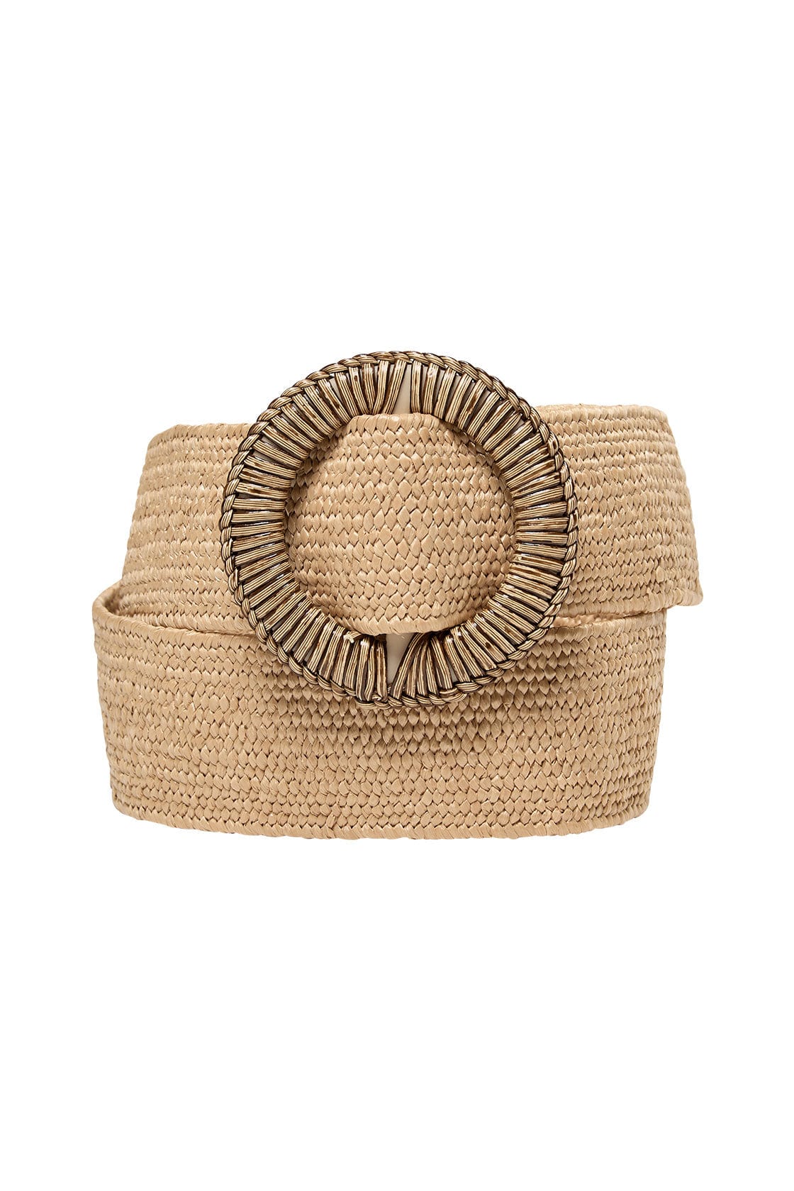 Soya Concept Elvisa Woven Elasticated Belt - Sand
