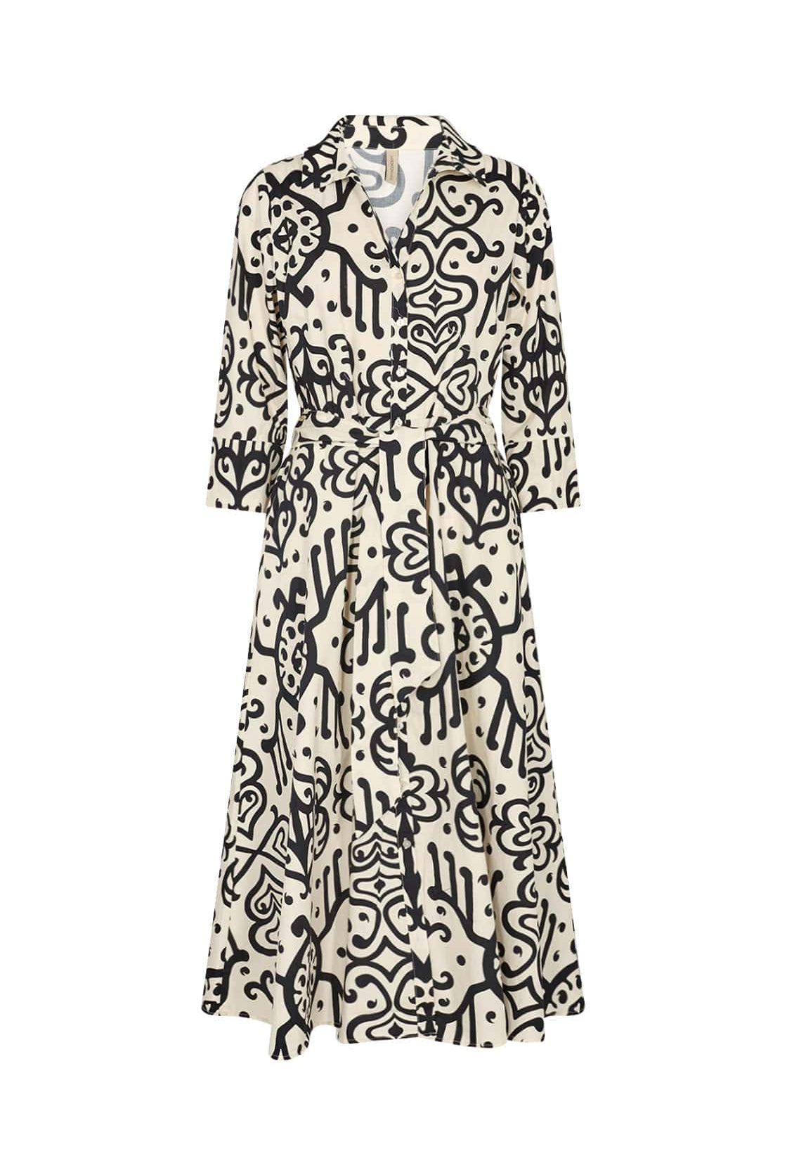 Soya Concept Evin Midi Dress - Black Combi