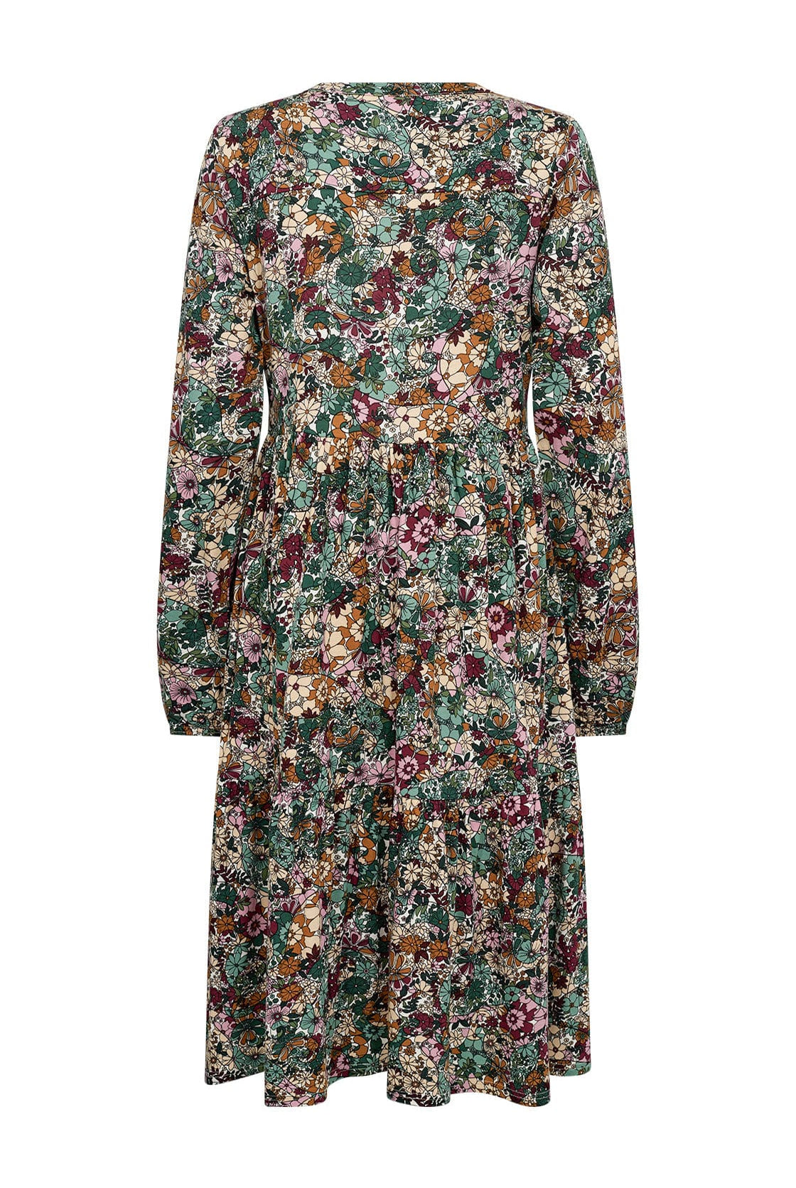 Soya Concept Felicity Dress - Shady Green Combi