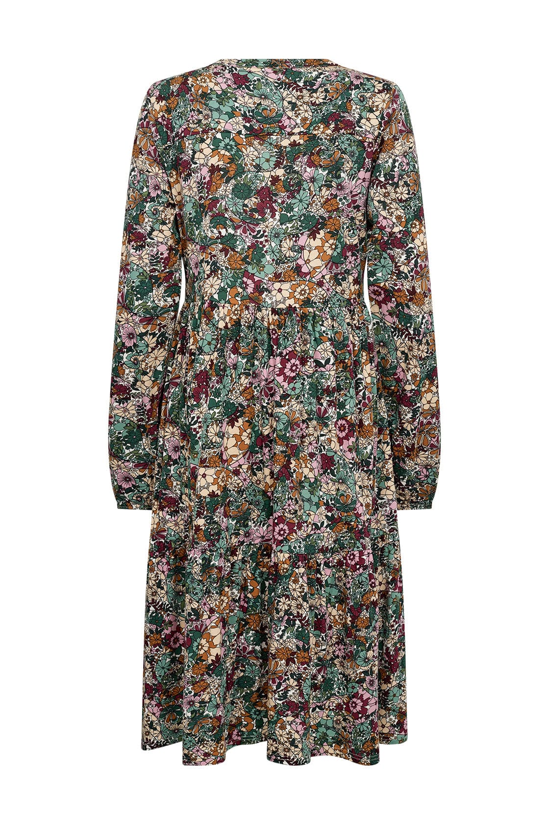 Soya Concept Felicity Dress - Shady Green Combi