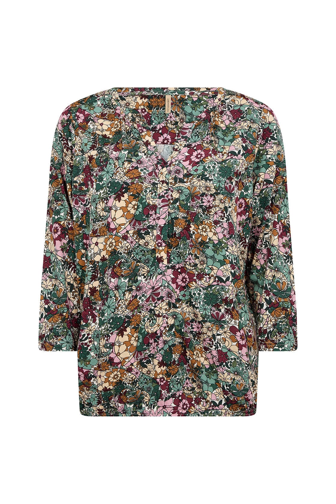 Soya Concept Felicity Top - Shady Green Combi