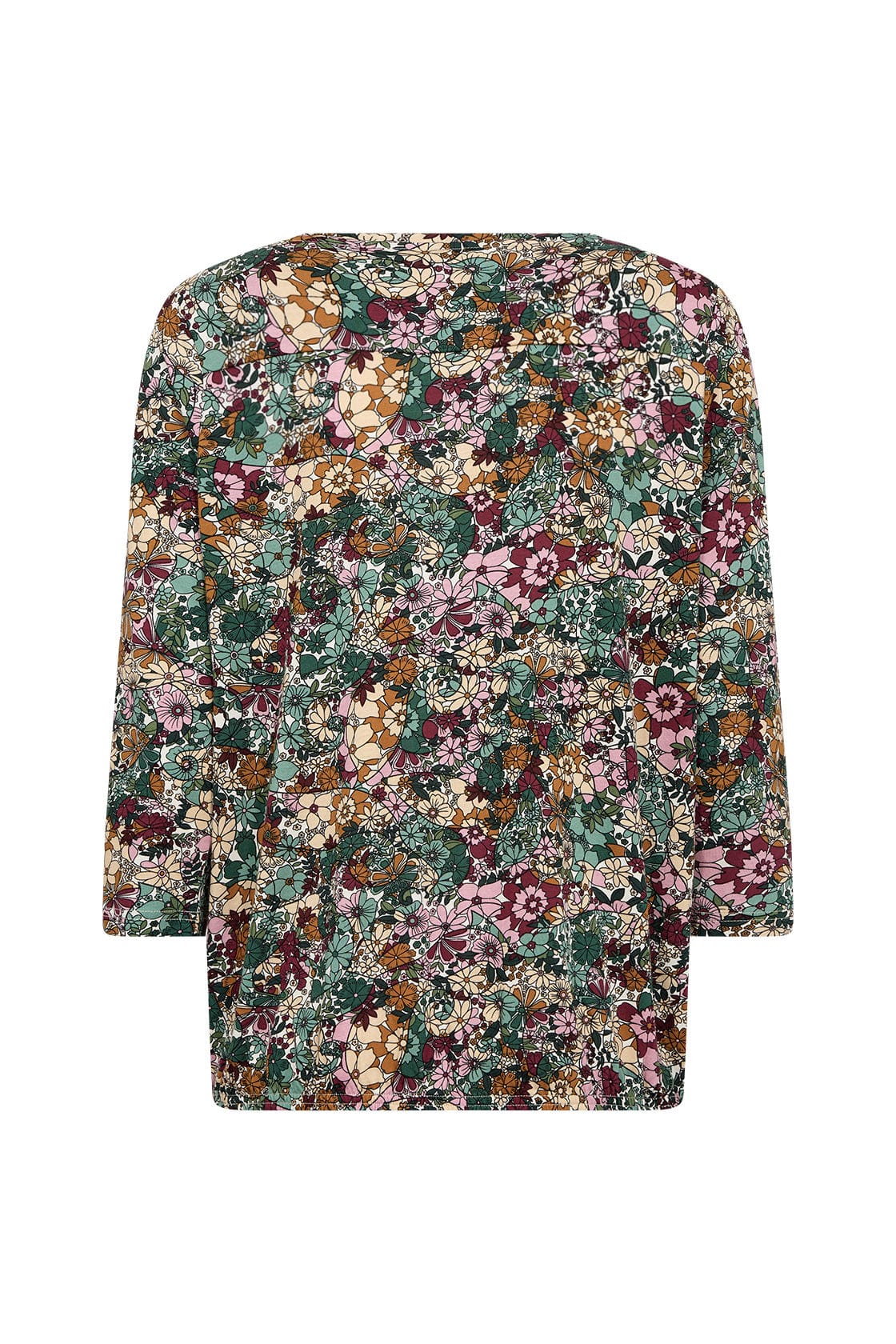 Soya Concept Felicity Top - Shady Green Combi