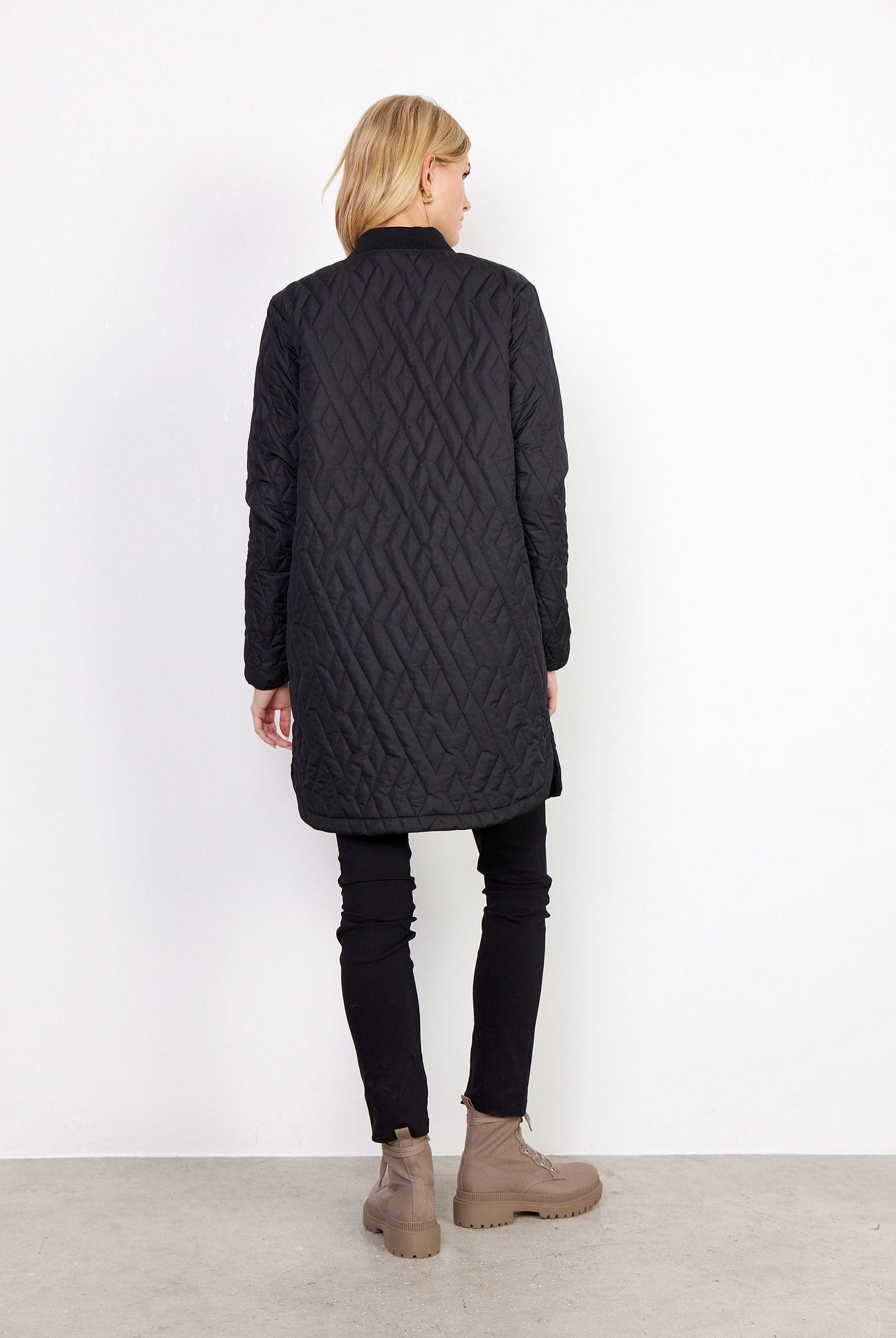 Soya Concept Fenya Quilted Jacket - Black