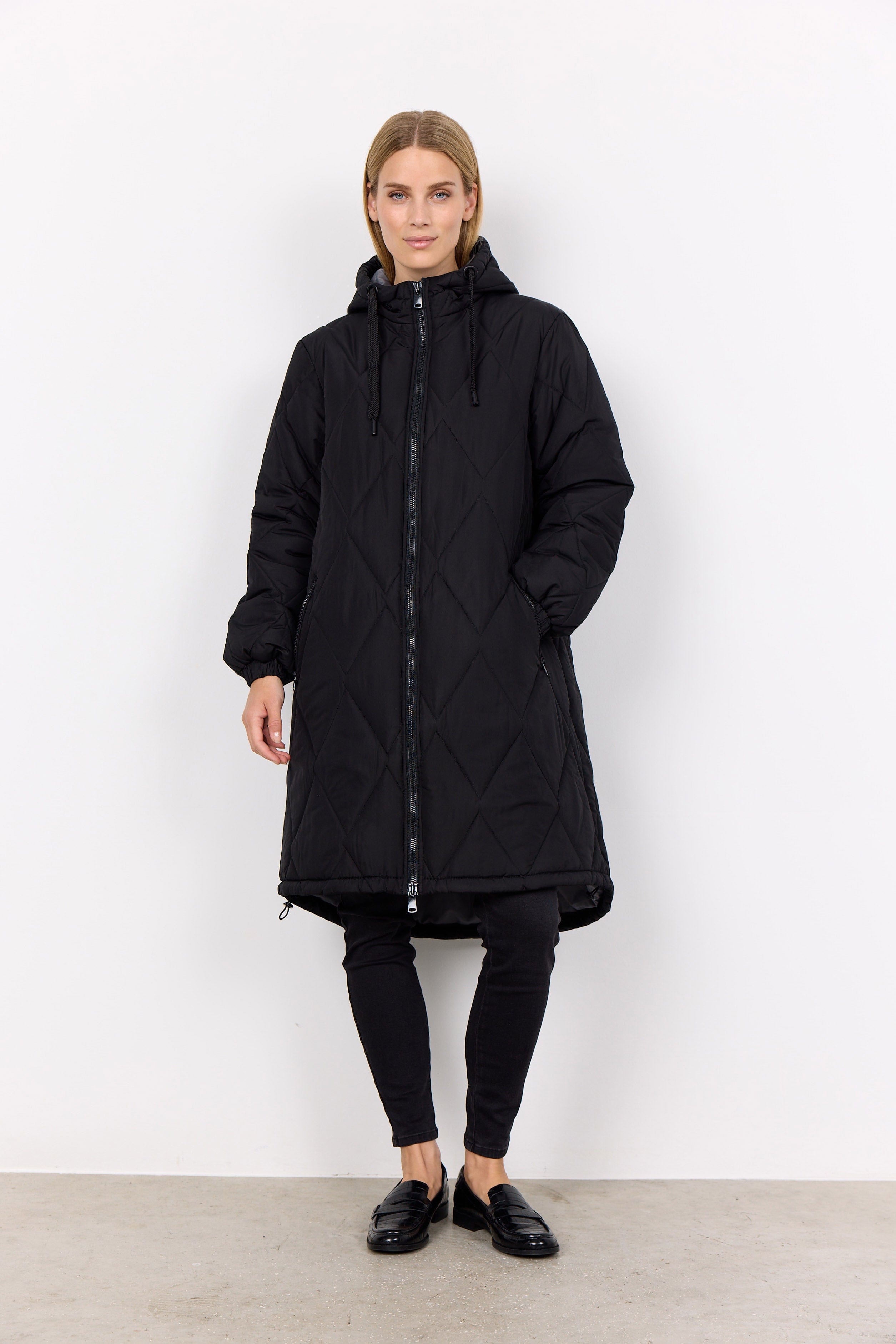 Soya Concept Fenya Quilted Jacket - Black