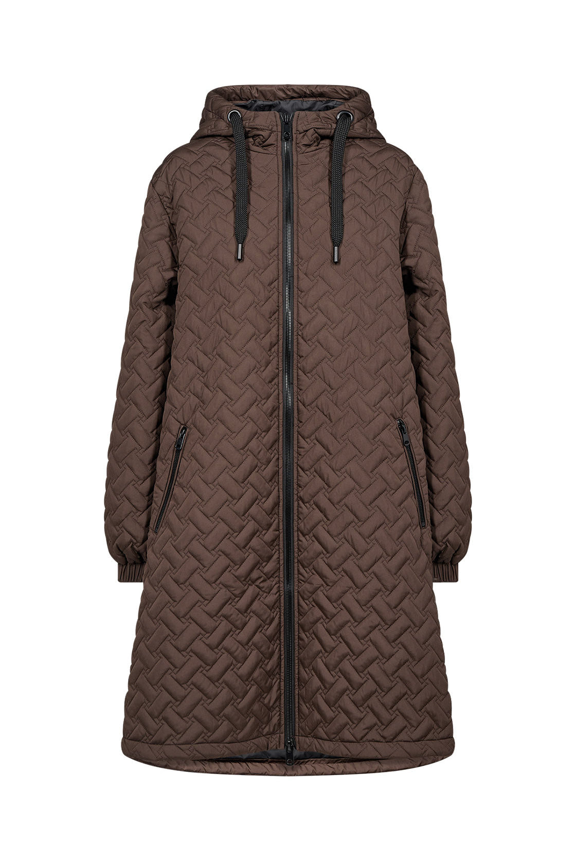 Soya Concept Fenya Quilted Jacket - Hot Fudge