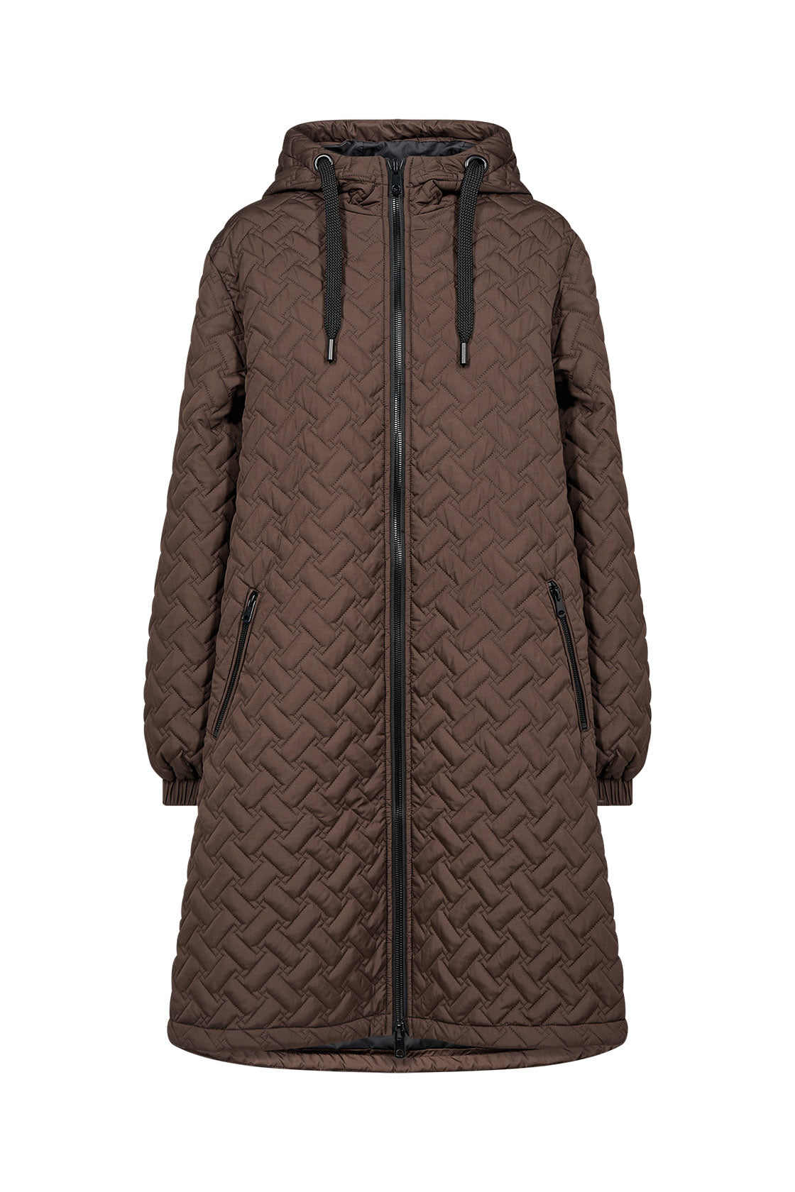Soya Concept Fenya Quilted Jacket - Hot Fudge