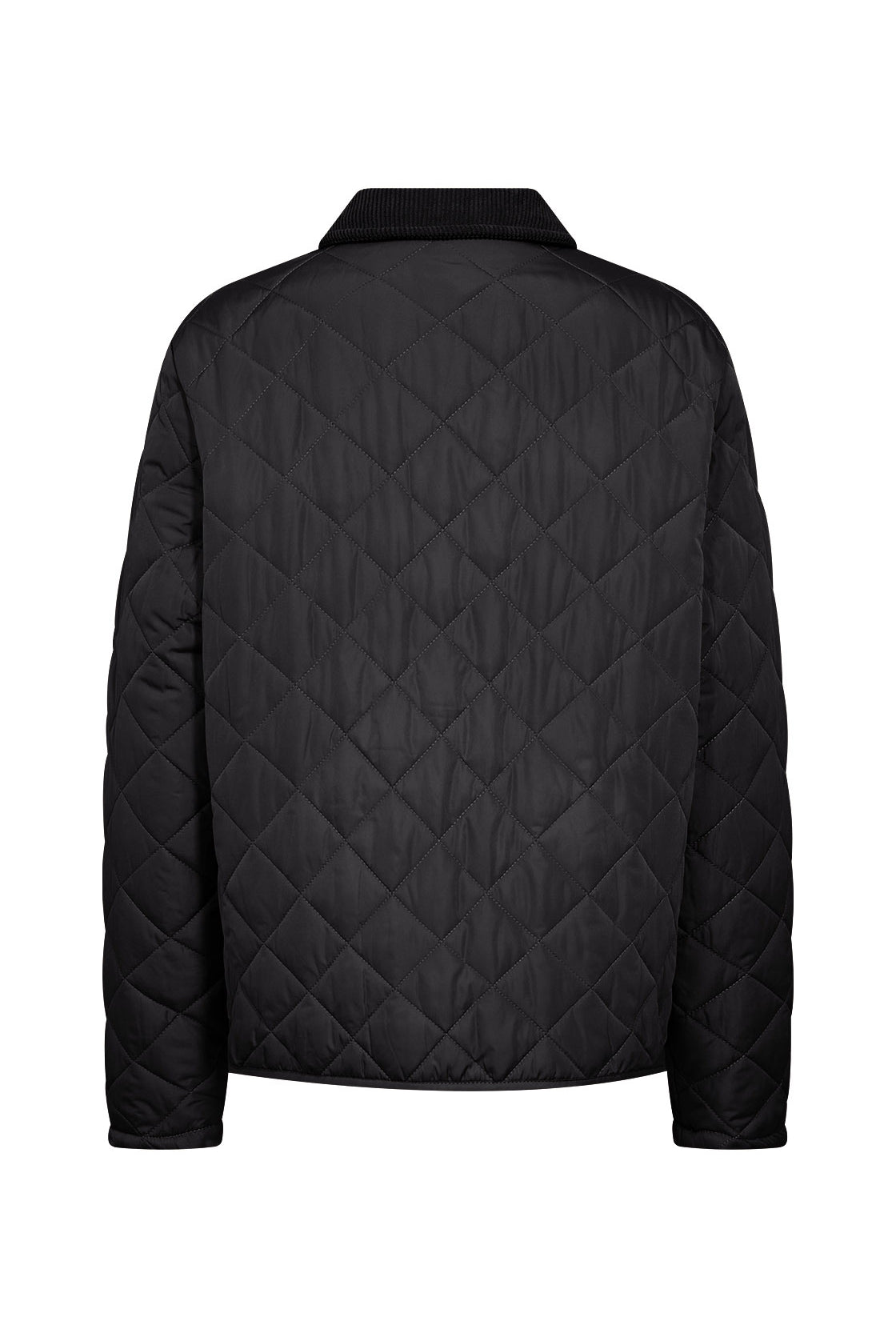 Soya Concept Fenya Short Quilted Jacket - Black