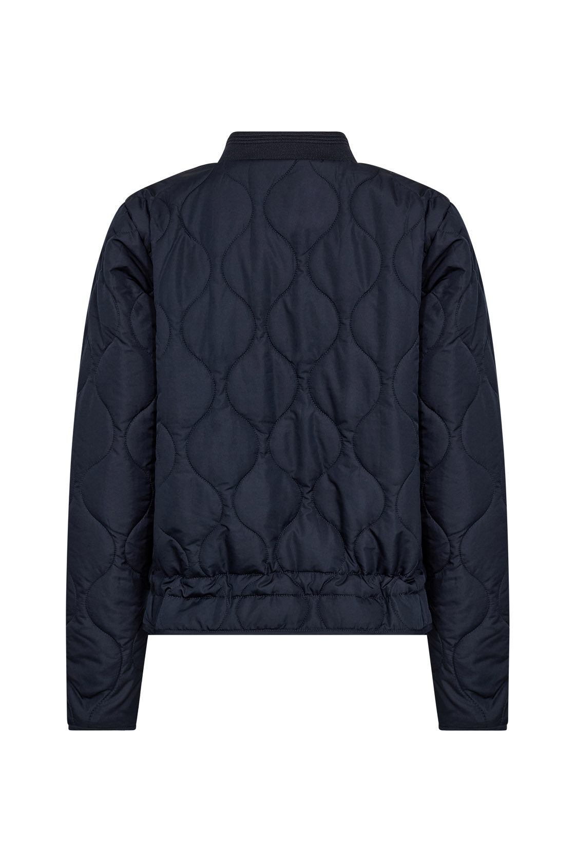 Soya Concept Fenya Short Quilted Jacket - Navy